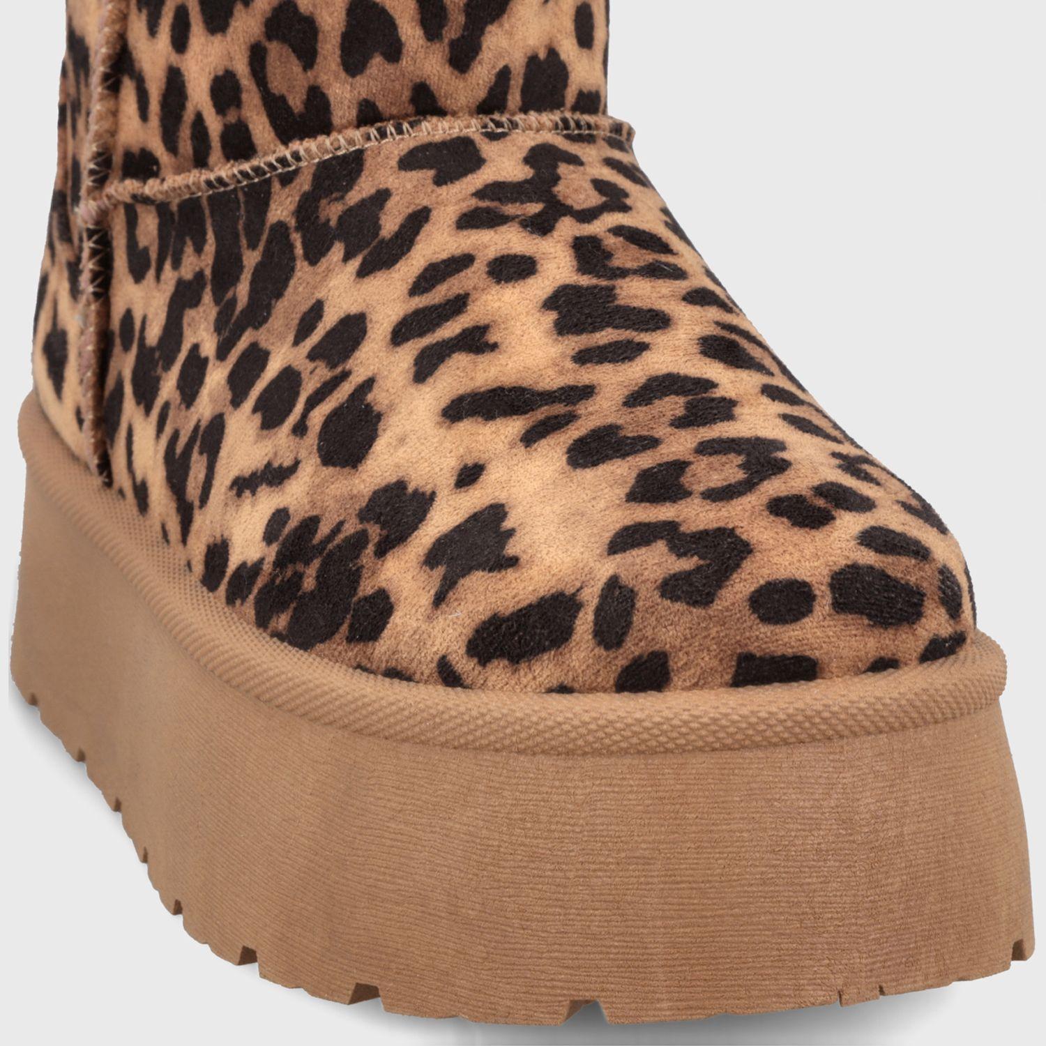 Botin Plataforma Animal Print Mujer 48111 Gotta-5
