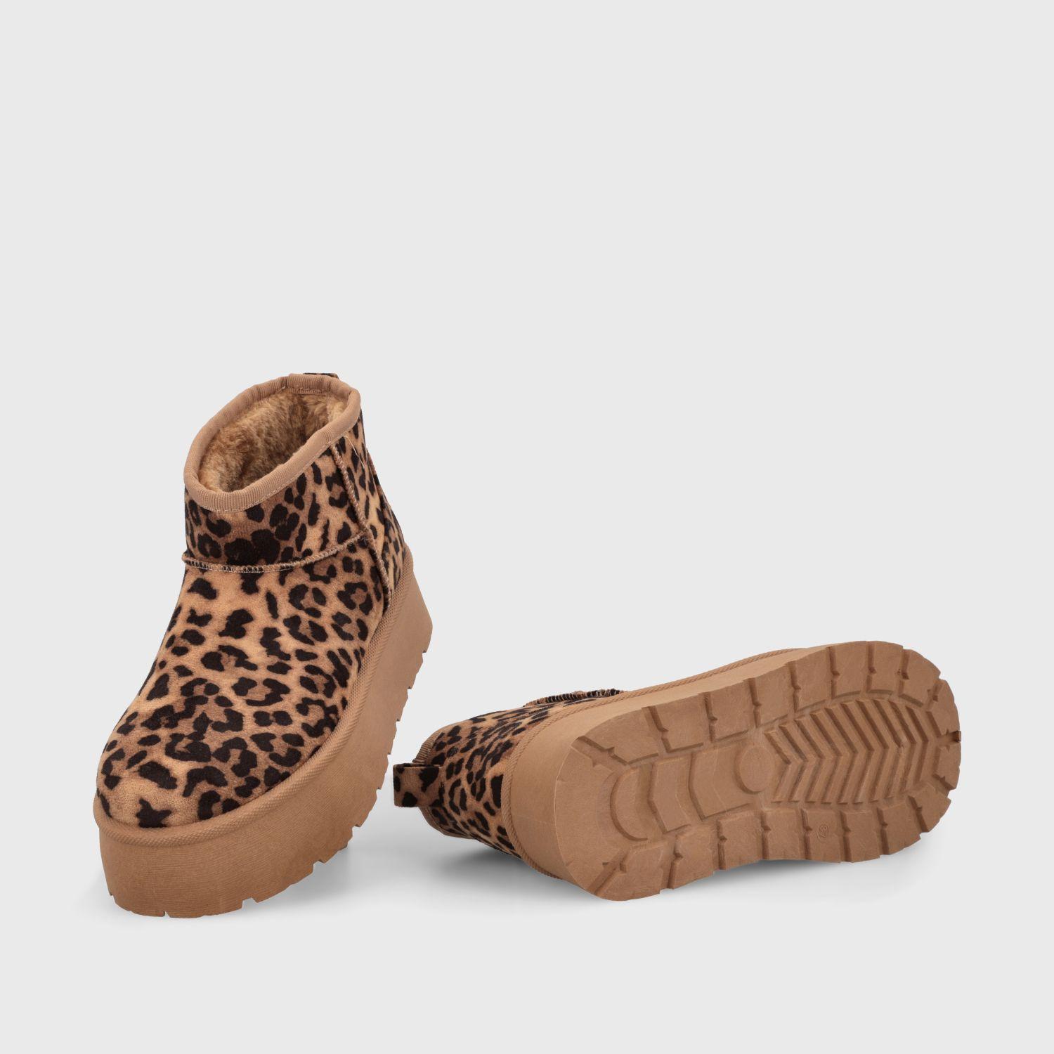 Botin Plataforma Animal Print Mujer 48111 Gotta-6