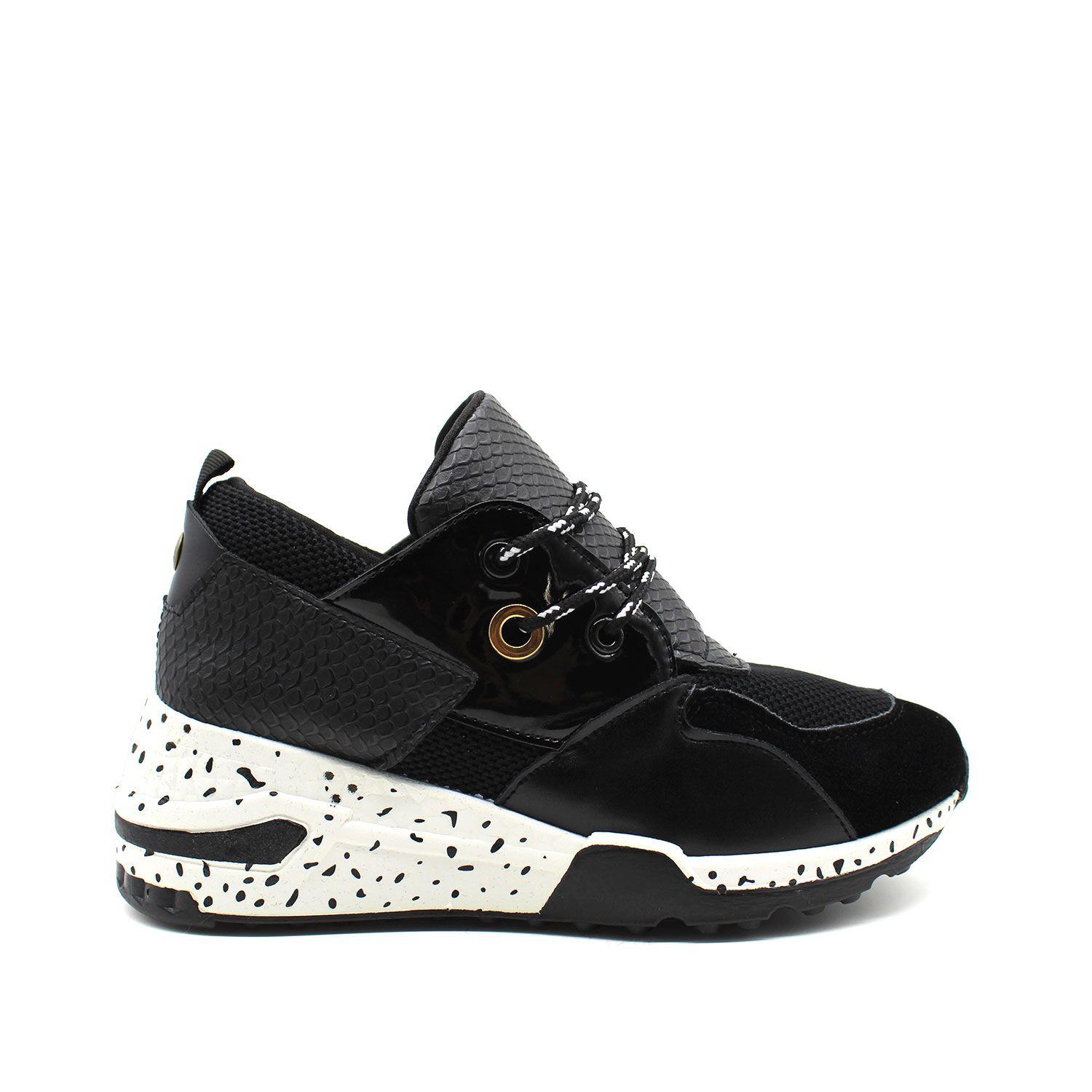 Zapatilla Negra Mujer 95902 Gotta-0