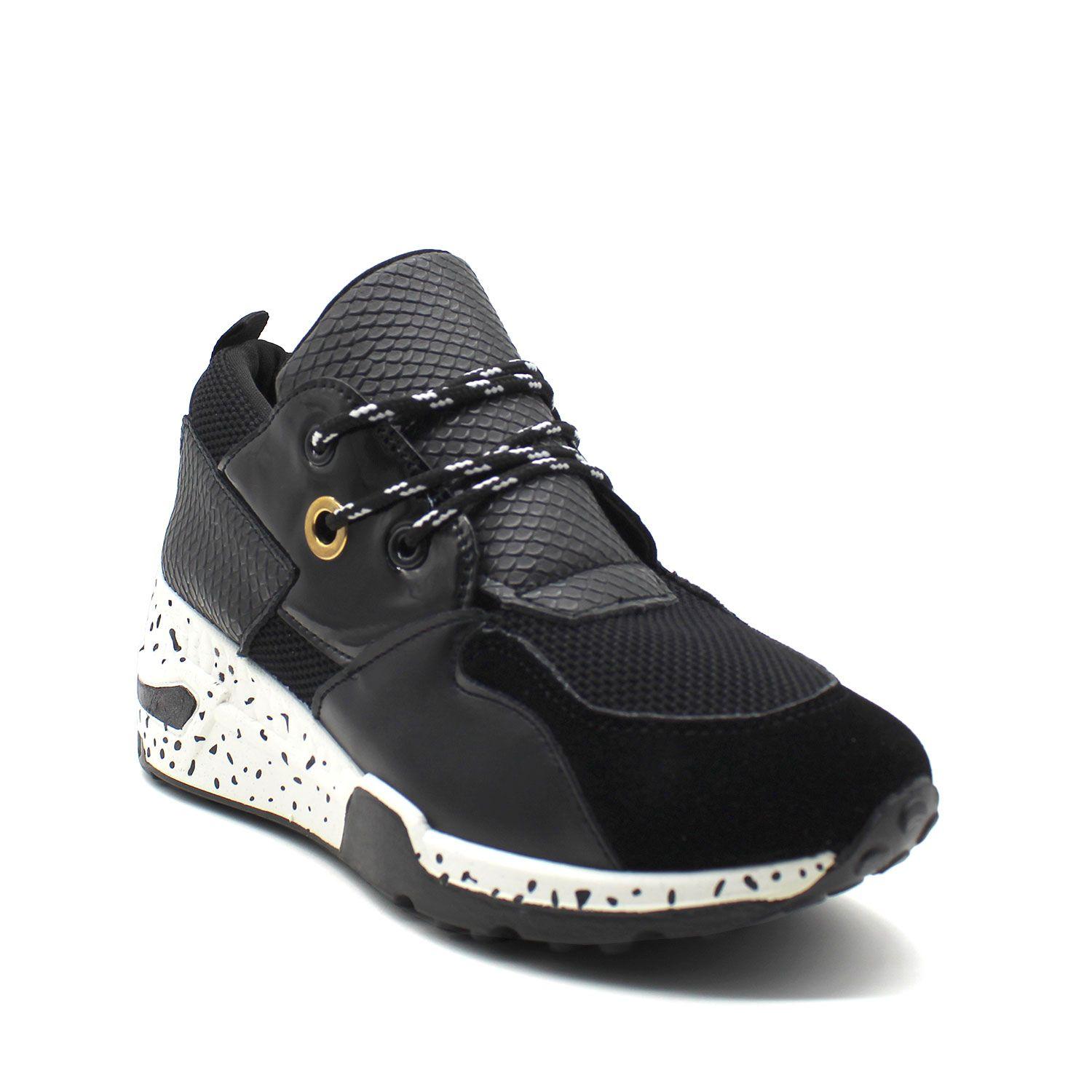 Zapatilla Negra Mujer 95902 Gotta-1