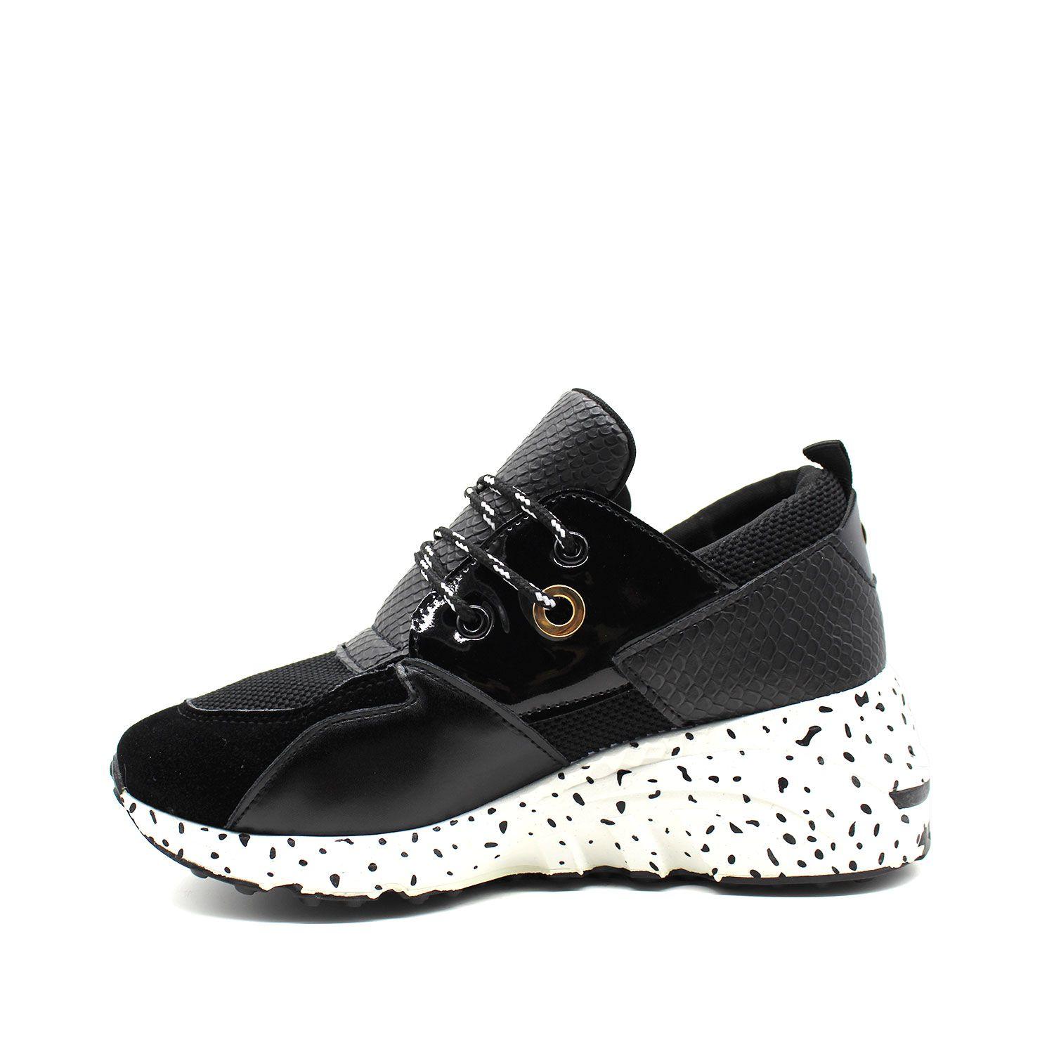 Zapatilla Negra Mujer 95902 Gotta-3