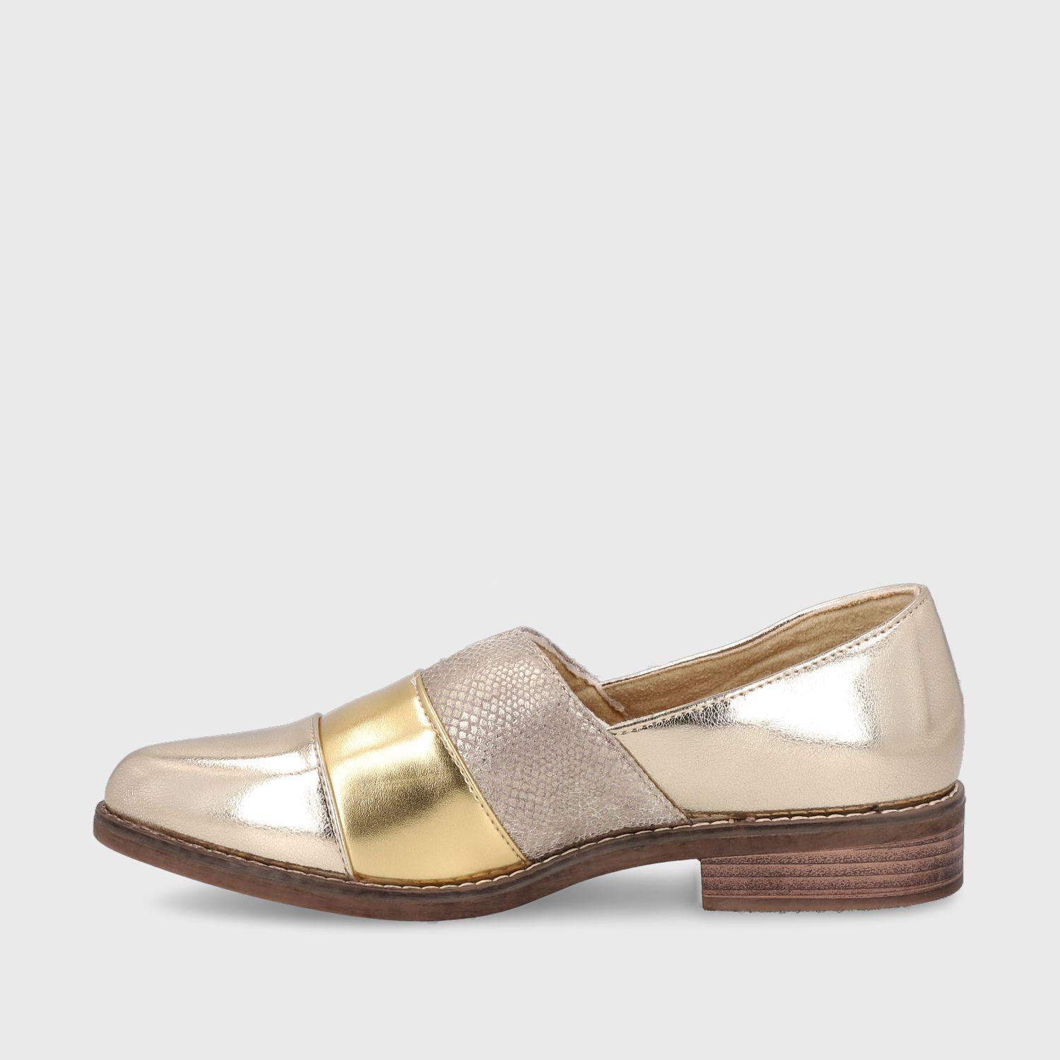 Zapato Dorado Mujer 17562 Gotta-3