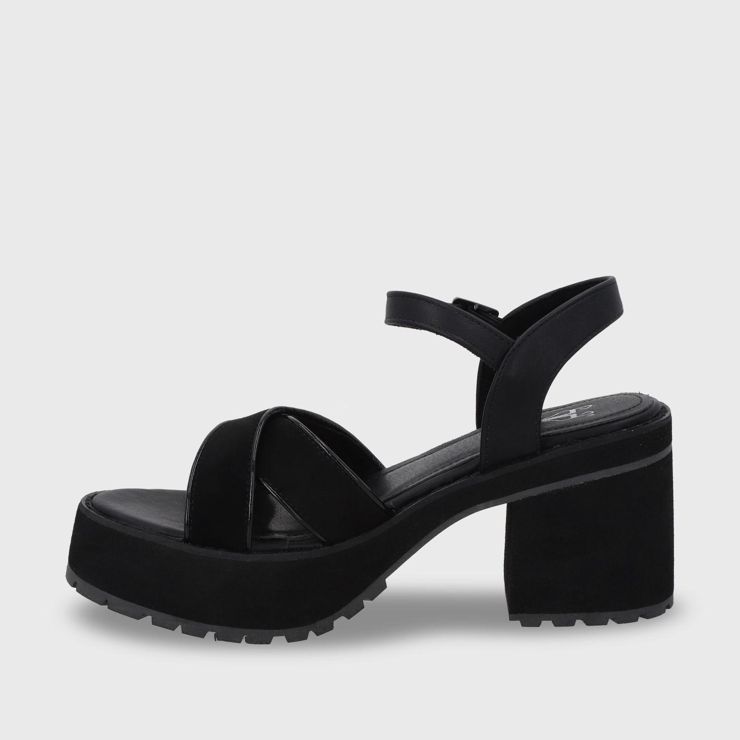 Sandalia Plataforma Negra Mujer 25796 Gotta-3