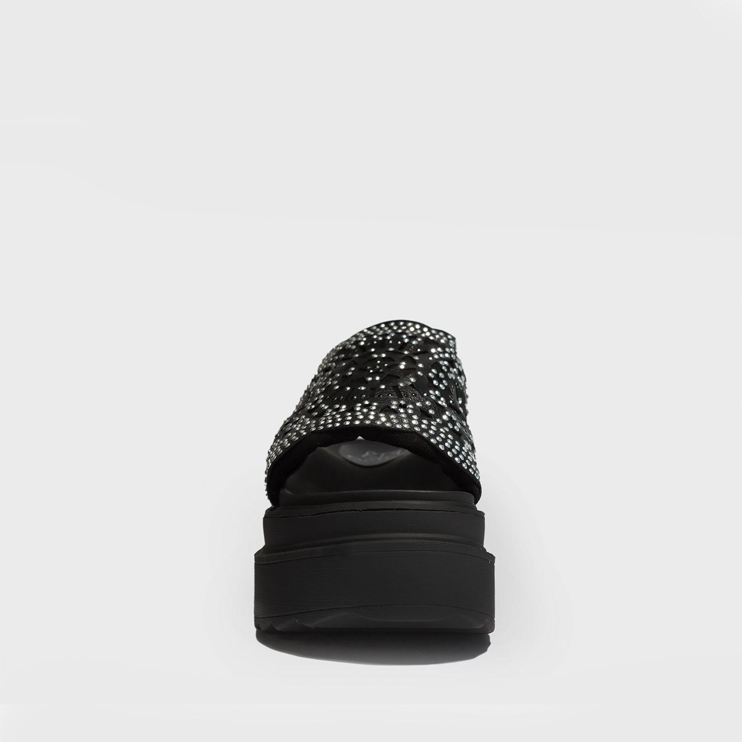 Sandalia Plataforma Negra Mujer 25230 Gotta-2