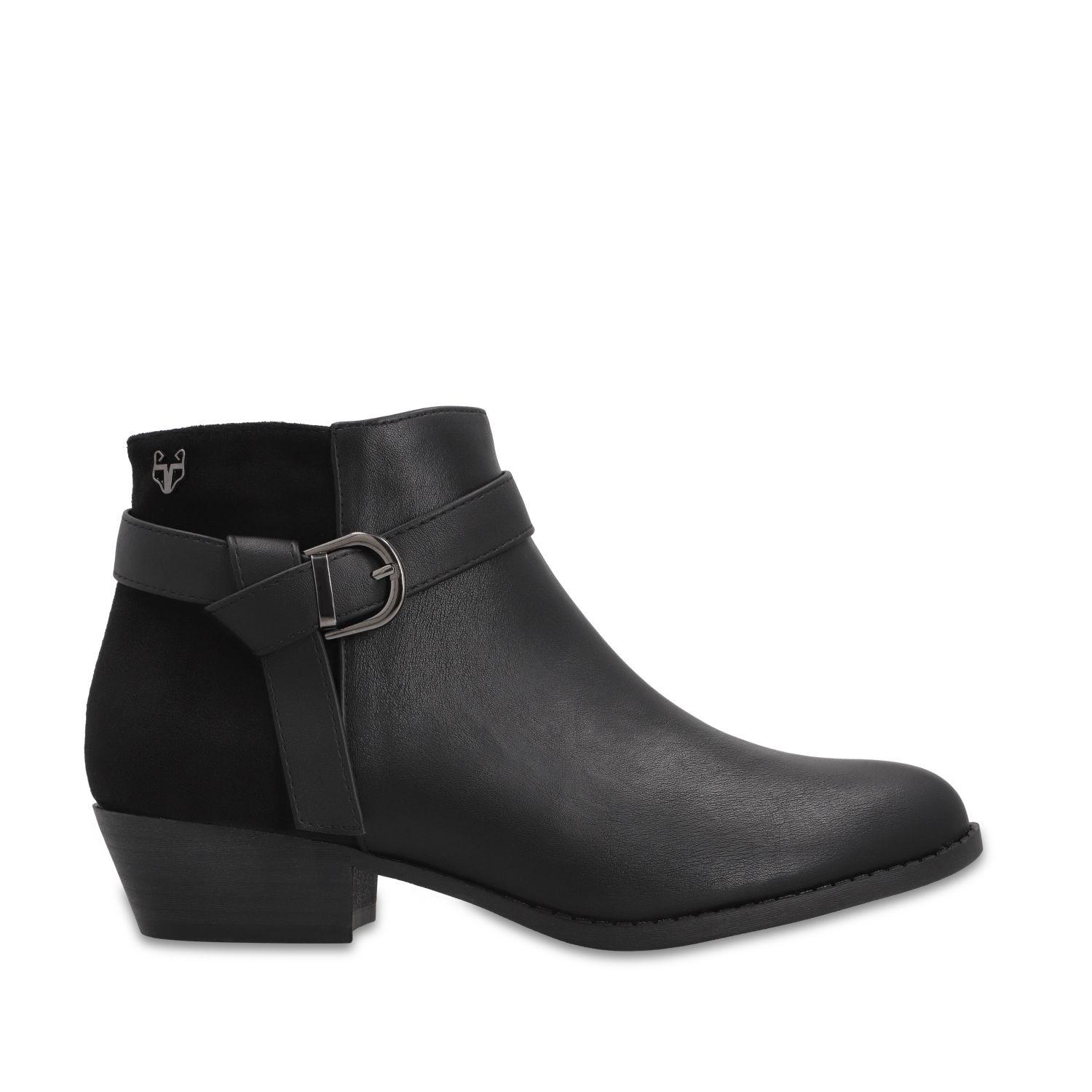 Botin Taco Negro Mujer 641811 Gotta-0
