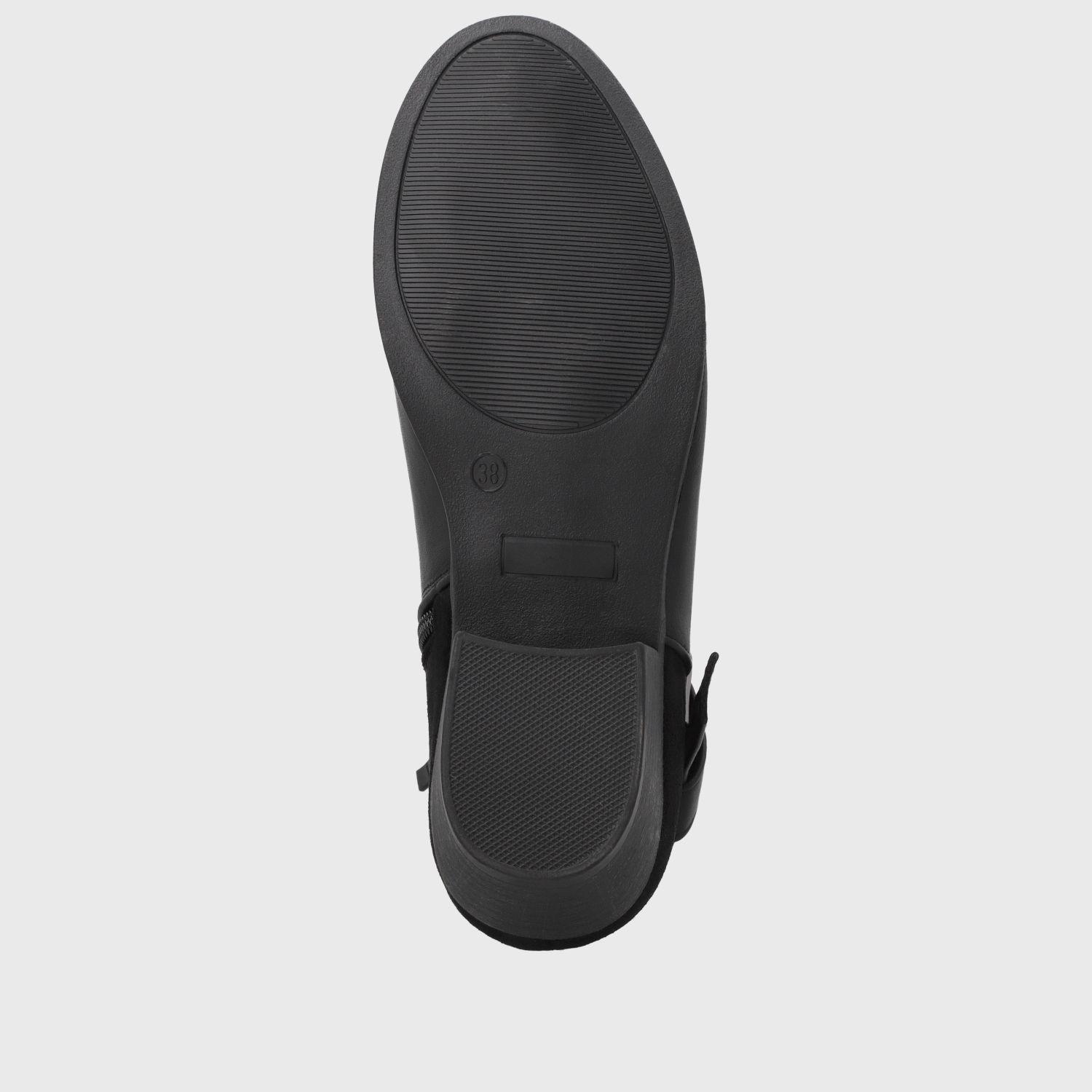Botin Taco Negro Mujer 641811 Gotta-6