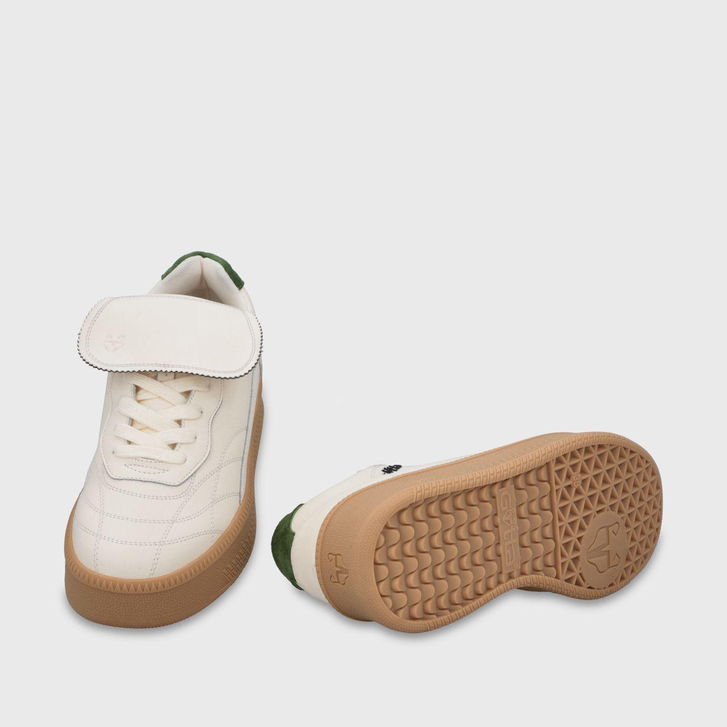 Zapatilla Plataforma Beige Mujer 67311 Gotta-2