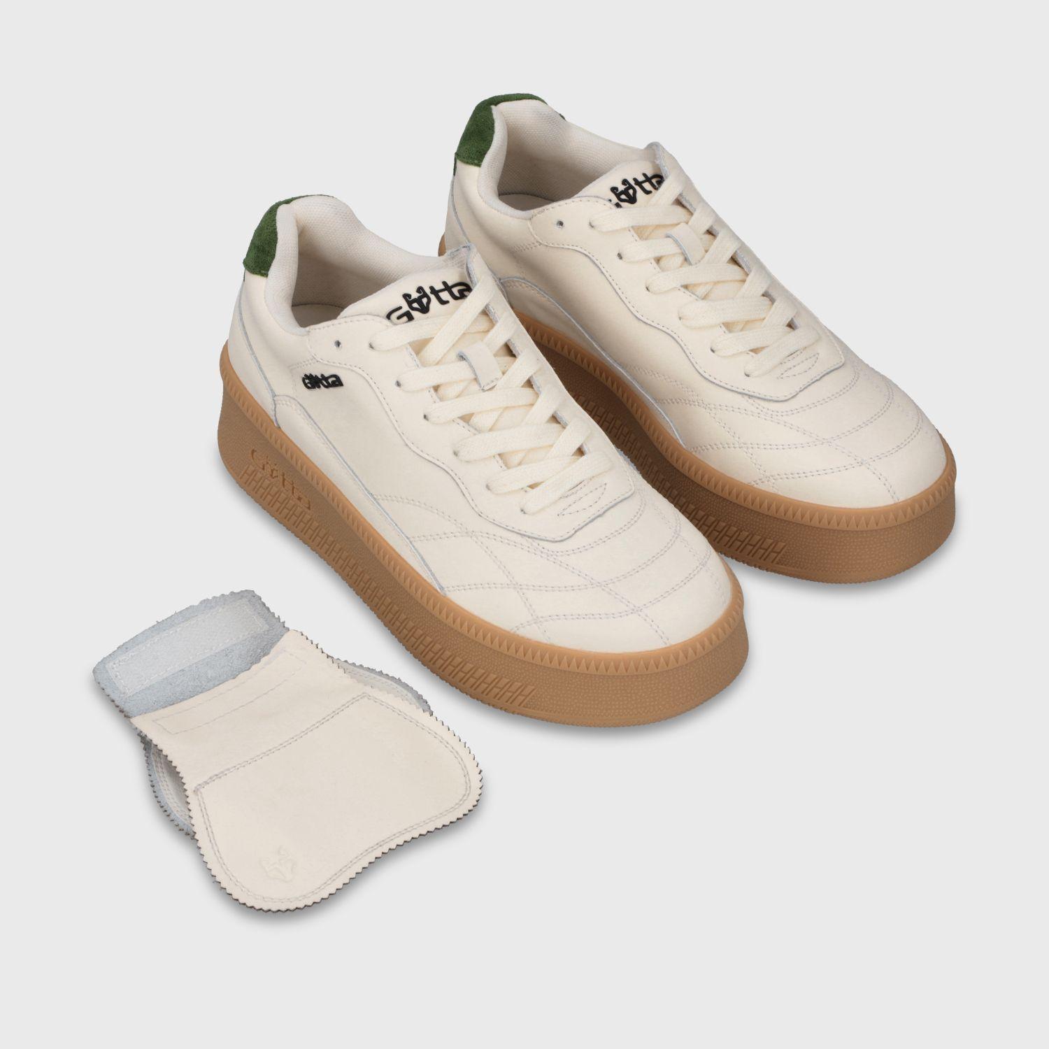 Zapatilla Plataforma Beige Mujer 67311 Gotta-6