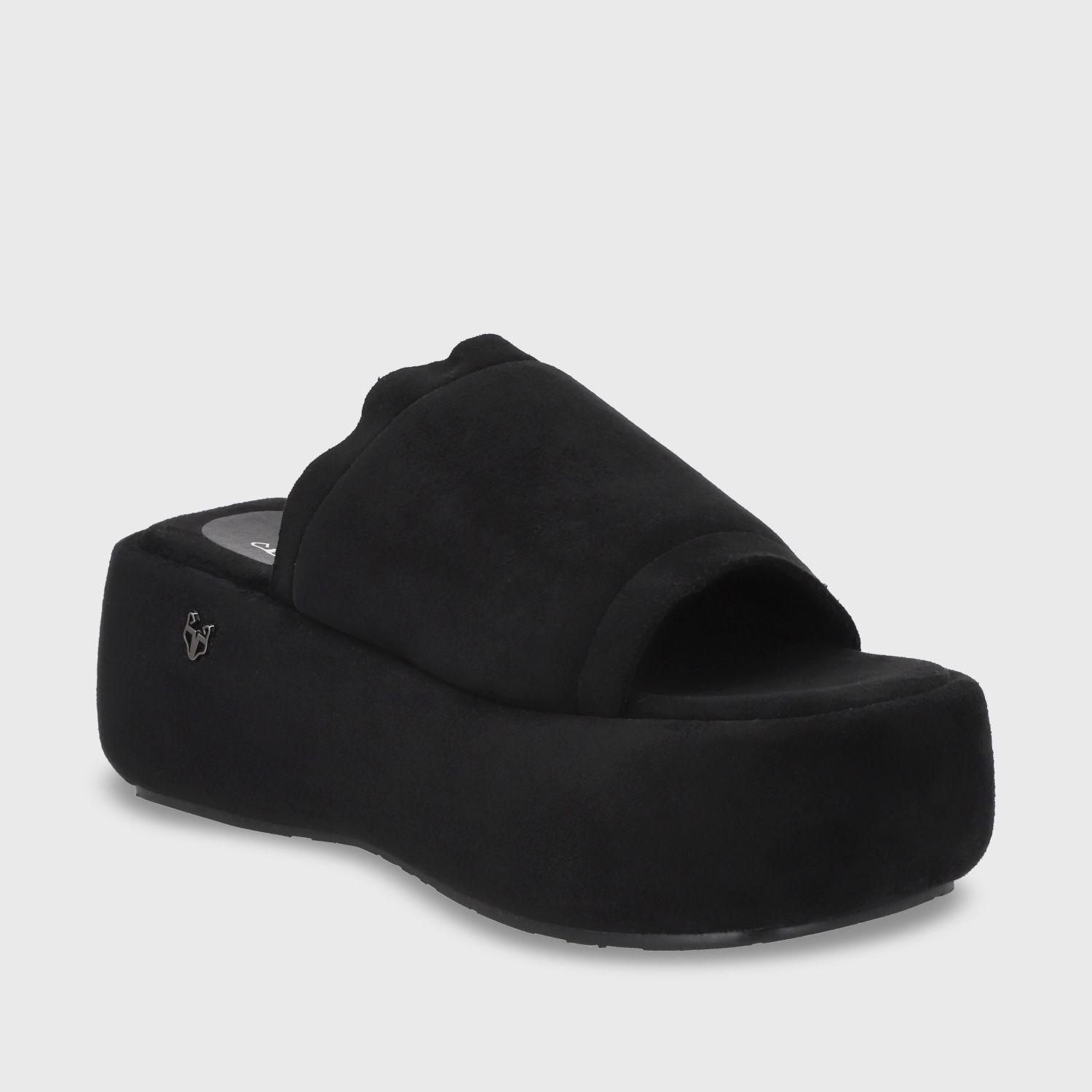 Sandalia Plataforma Negro Mujer 55960 Gotta-1