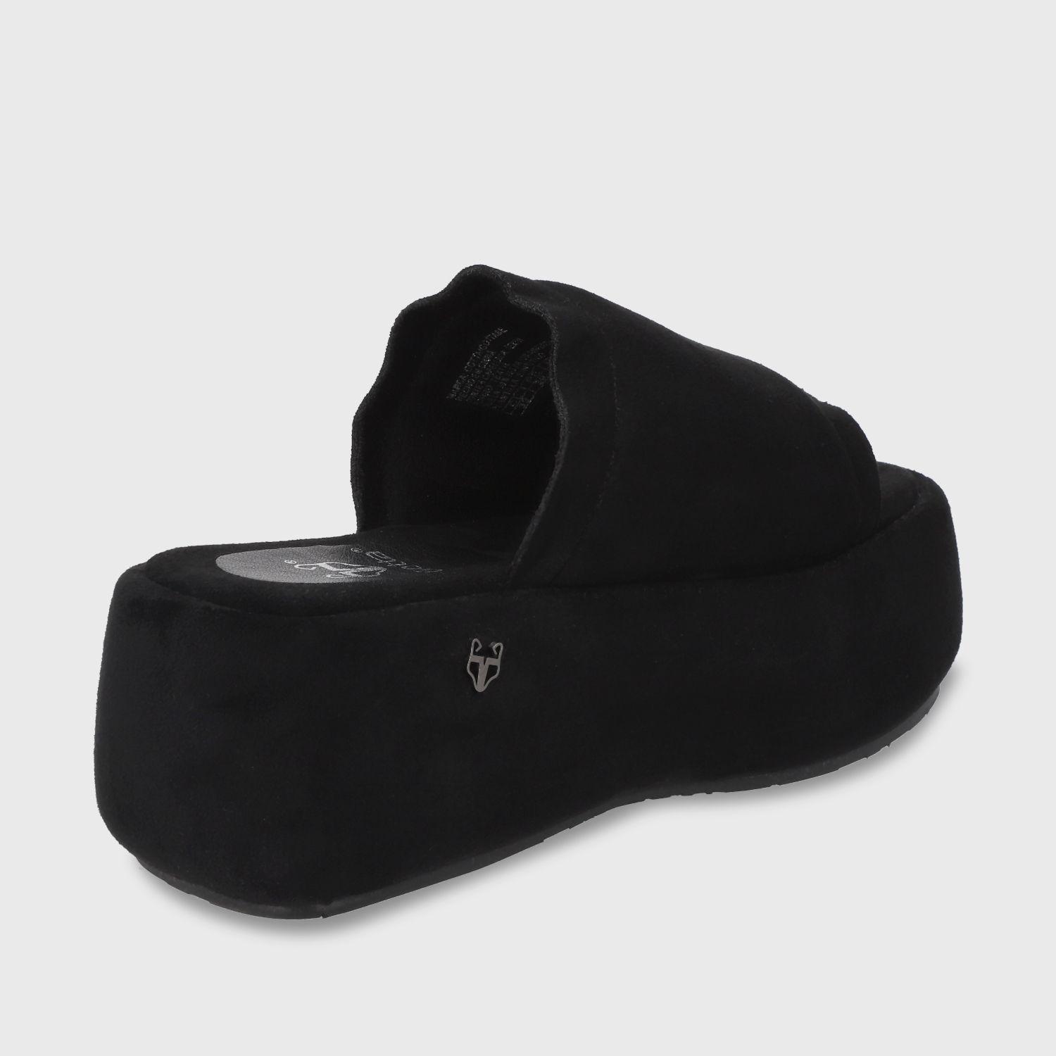 Sandalia Plataforma Negro Mujer 55960 Gotta-4