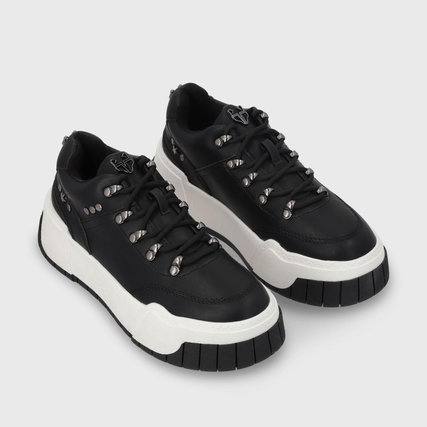 Zapatilla Negra Mujer 43113 Gotta-2