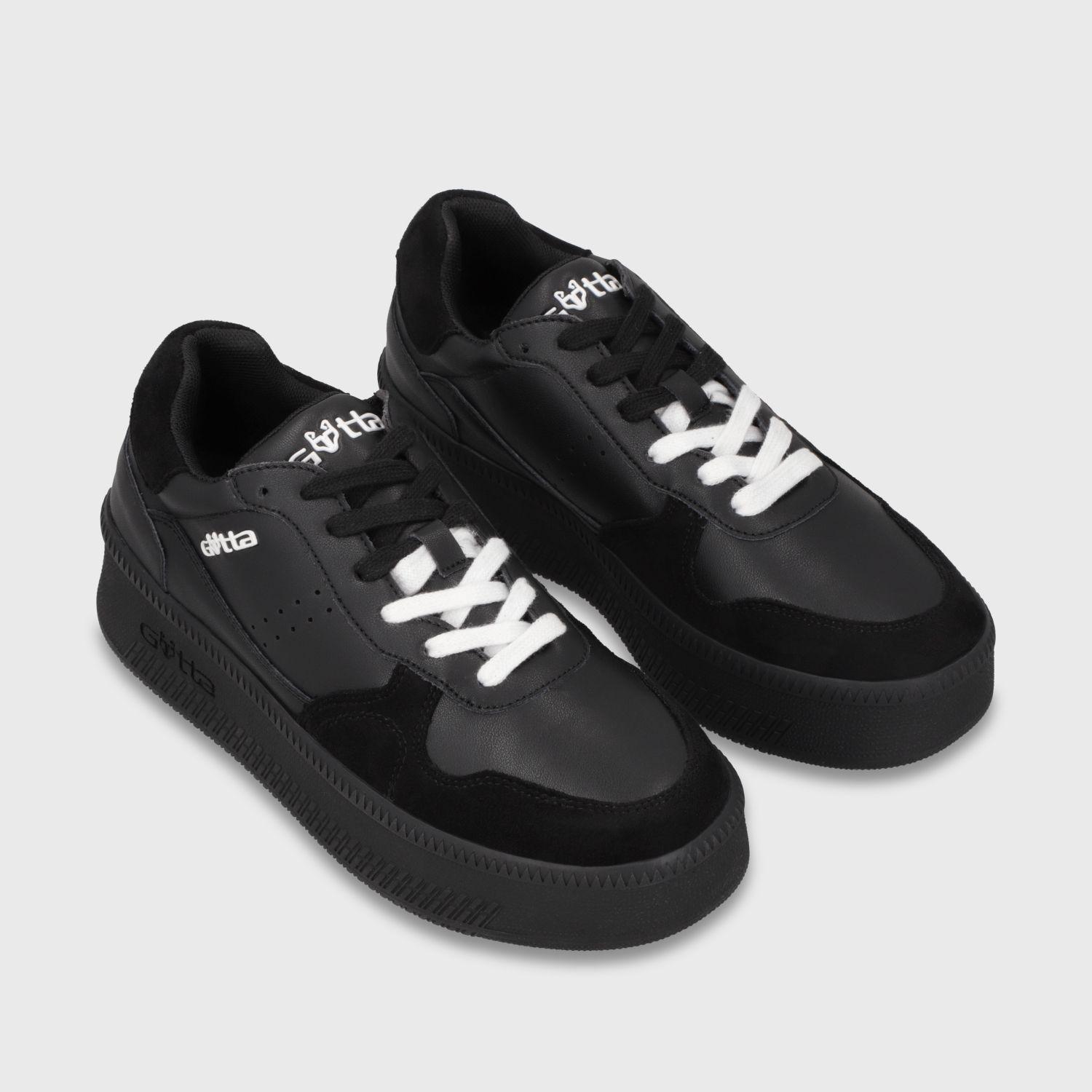 Zapatilla Plataforma Negra Mujer 67313 Gotta-2