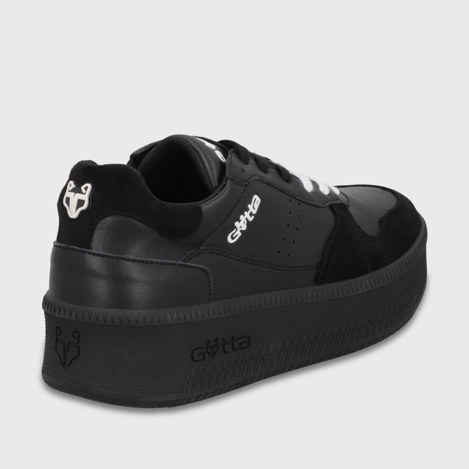 Zapatilla Plataforma Negra Mujer 67313 Gotta-4