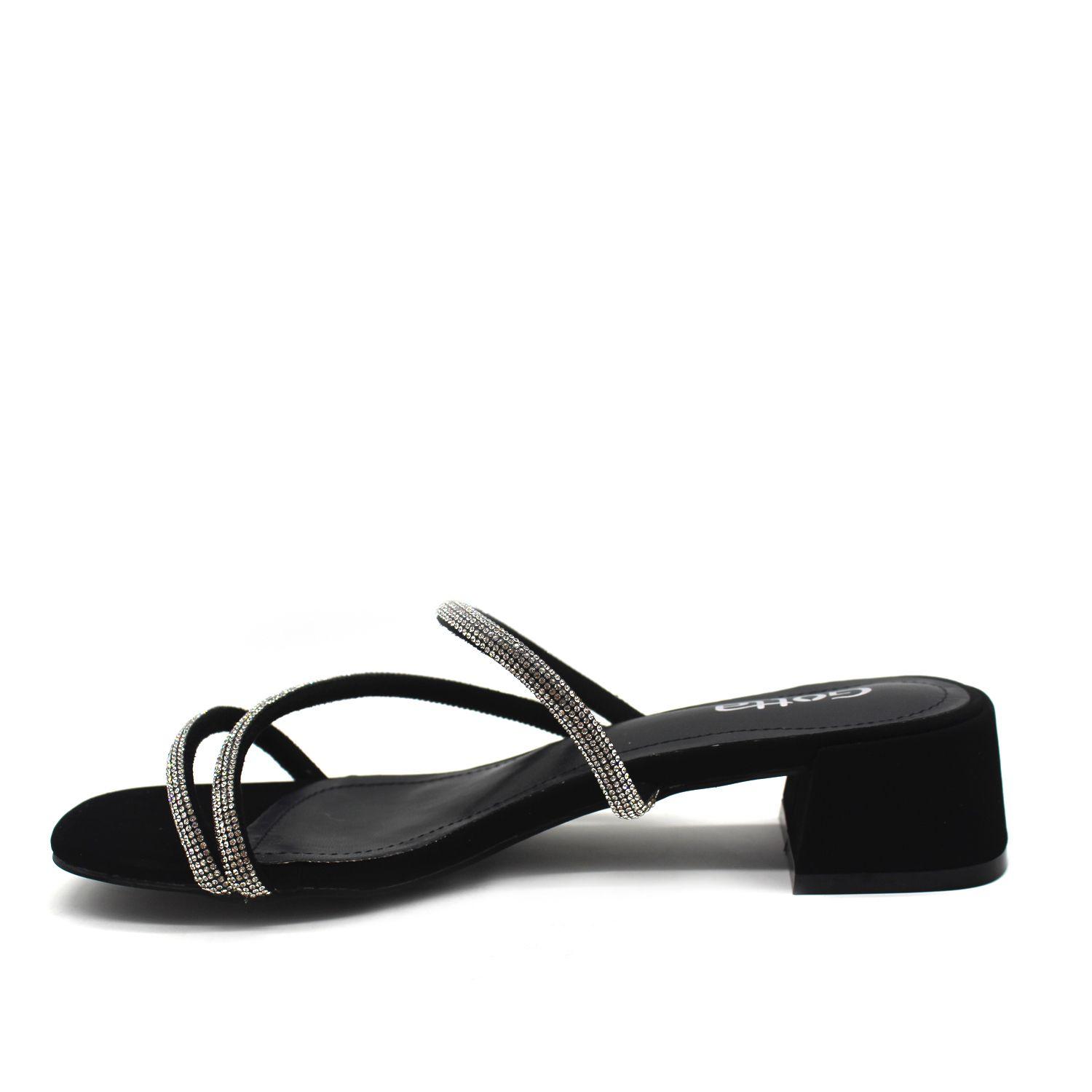 Sandalia Negra Mujer 15822 Gotta-3