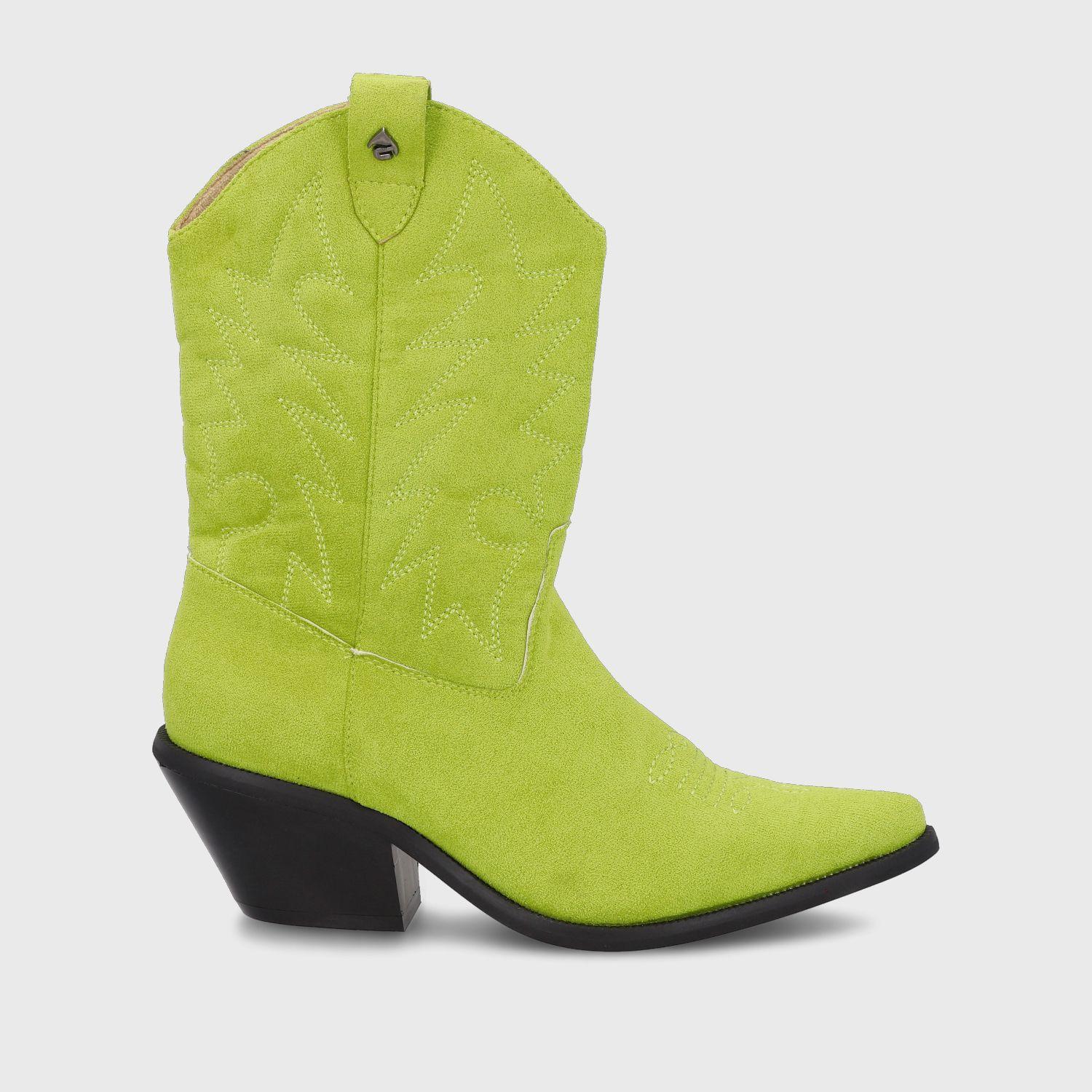 Bota Texana Verde Mujer 33751 Gotta-0
