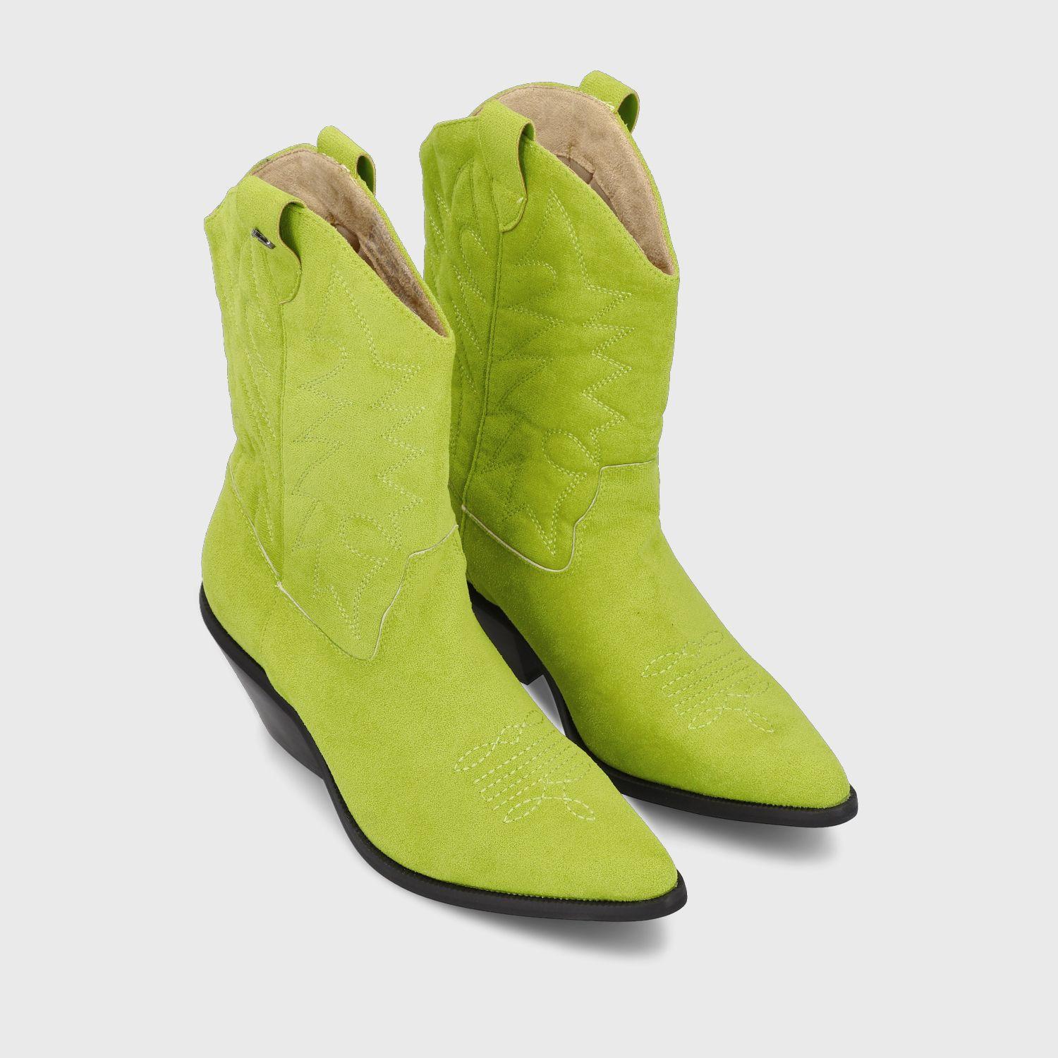 Bota Texana Verde Mujer 33751 Gotta-2