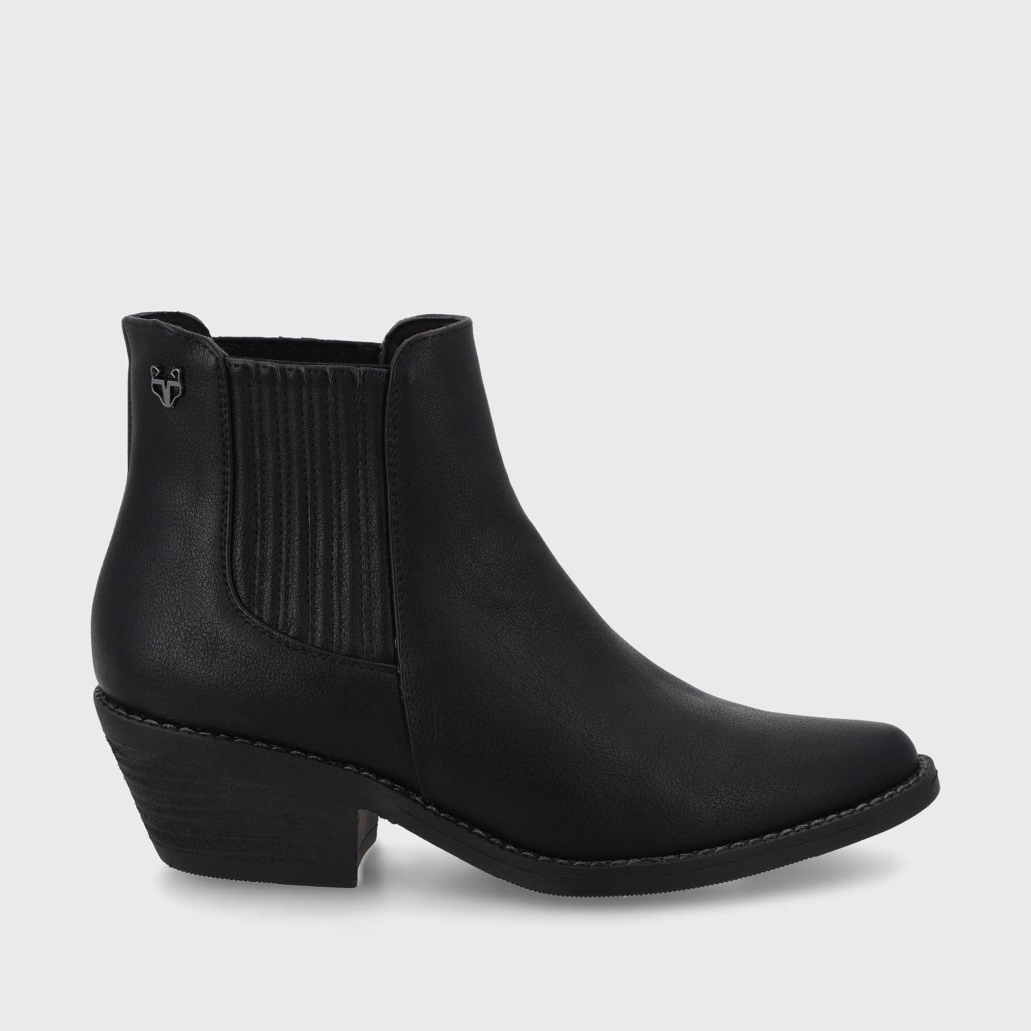 Botín Negro Mujer 23713 Gotta-0