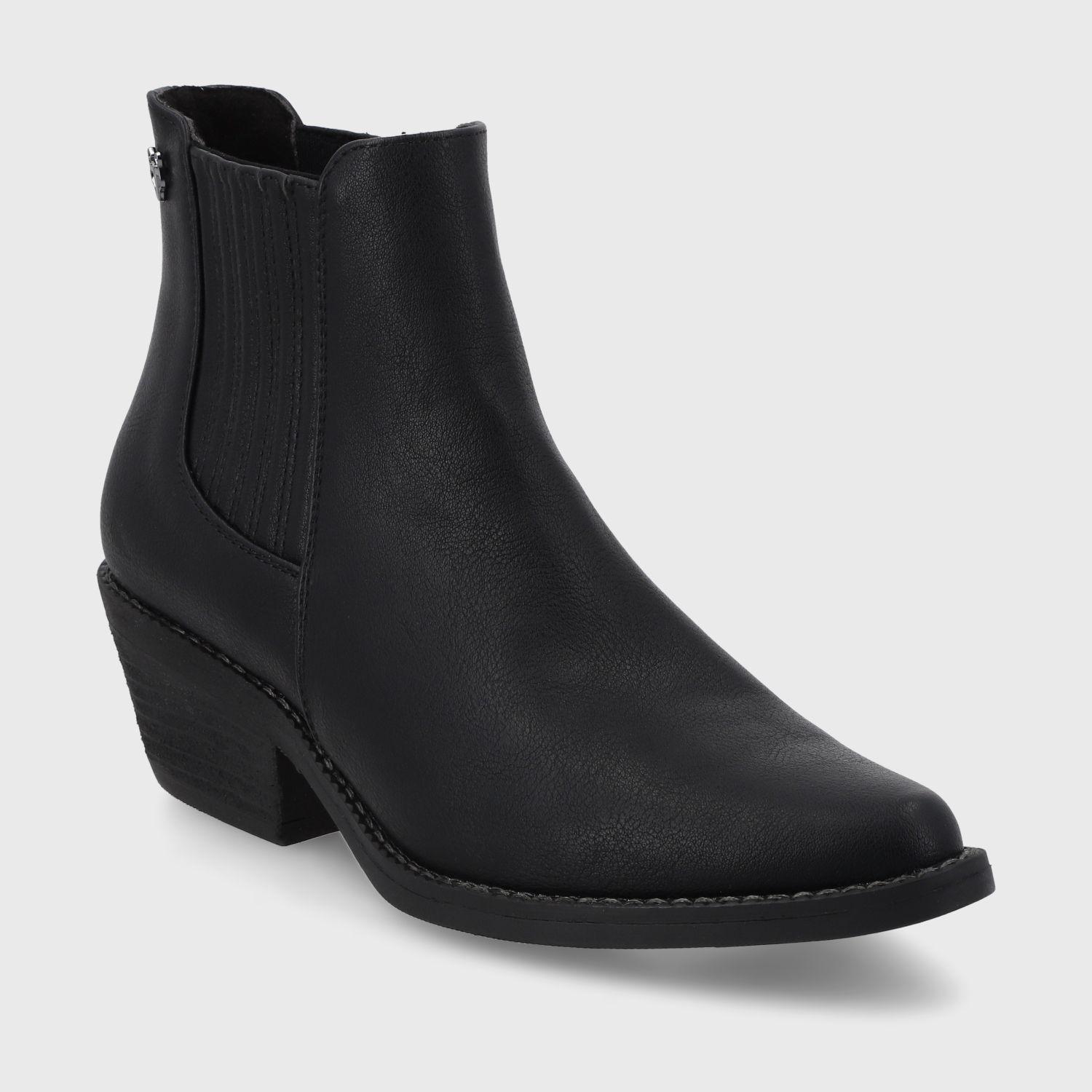 Botín Negro Mujer 23713 Gotta-1