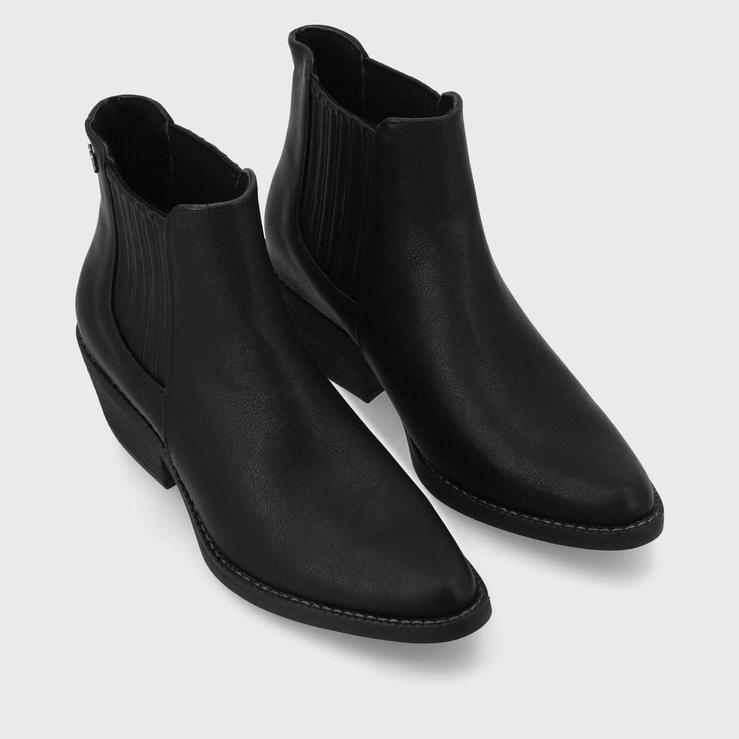 Botín Negro Mujer 23713 Gotta-2