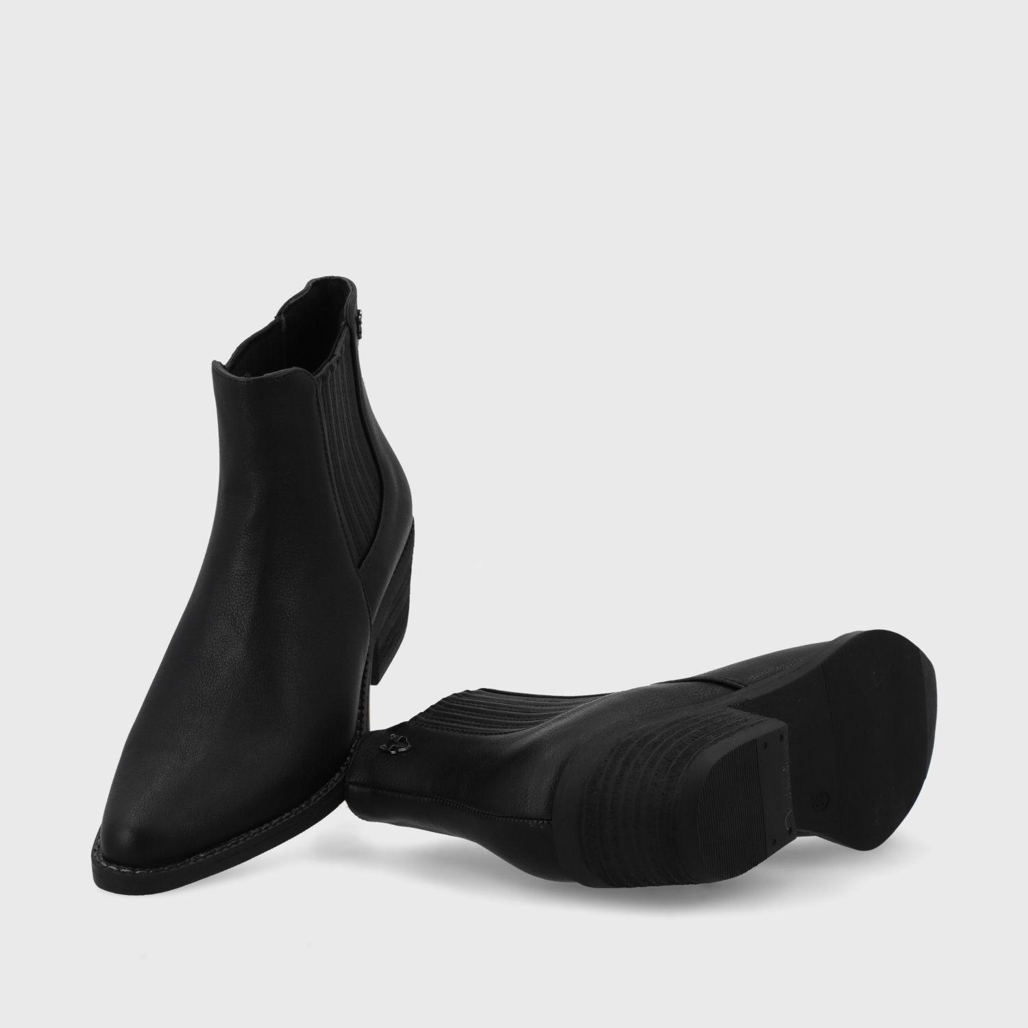 Botín Negro Mujer 23713 Gotta-6