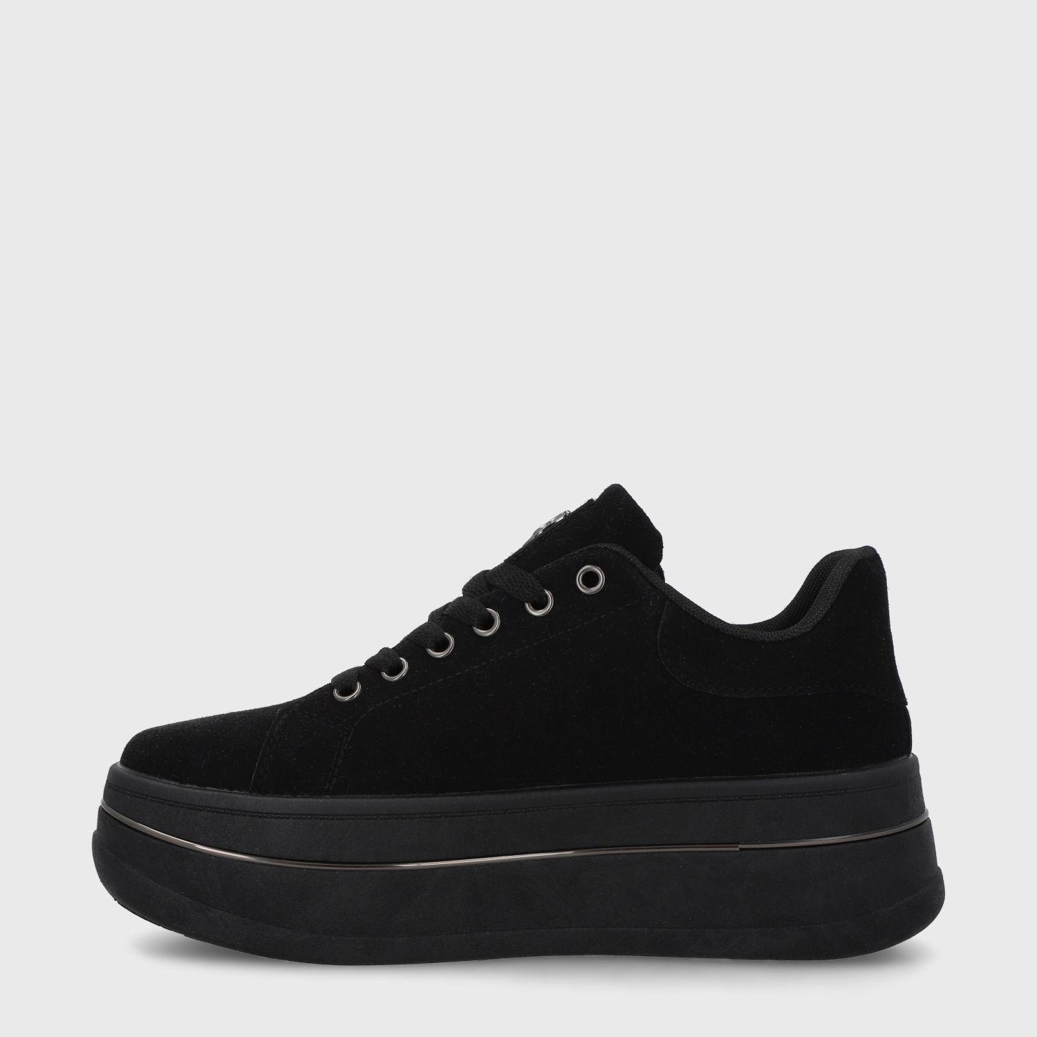 Zapatilla Plataforma Negra  Mujer 58011 Gotta-5