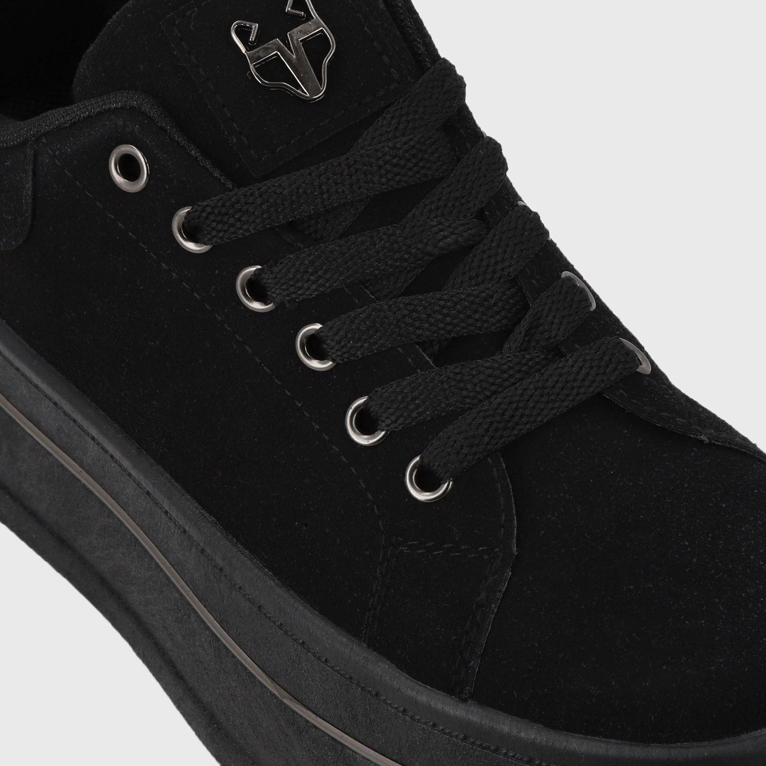 Zapatilla Plataforma Negra  Mujer 58011 Gotta-6