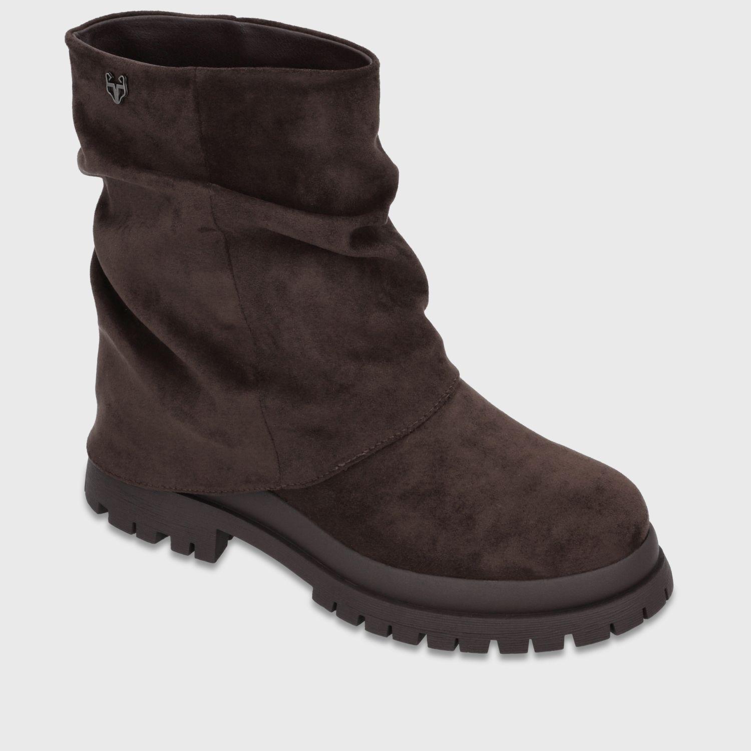 Botin Plataforma Café Mujer 6584002 Gotta-1