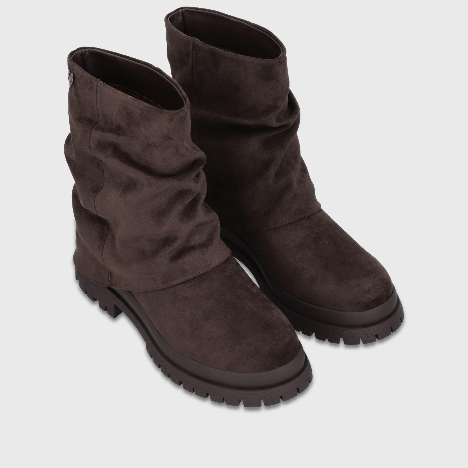 Botin Plataforma Café Mujer 6584002 Gotta-2