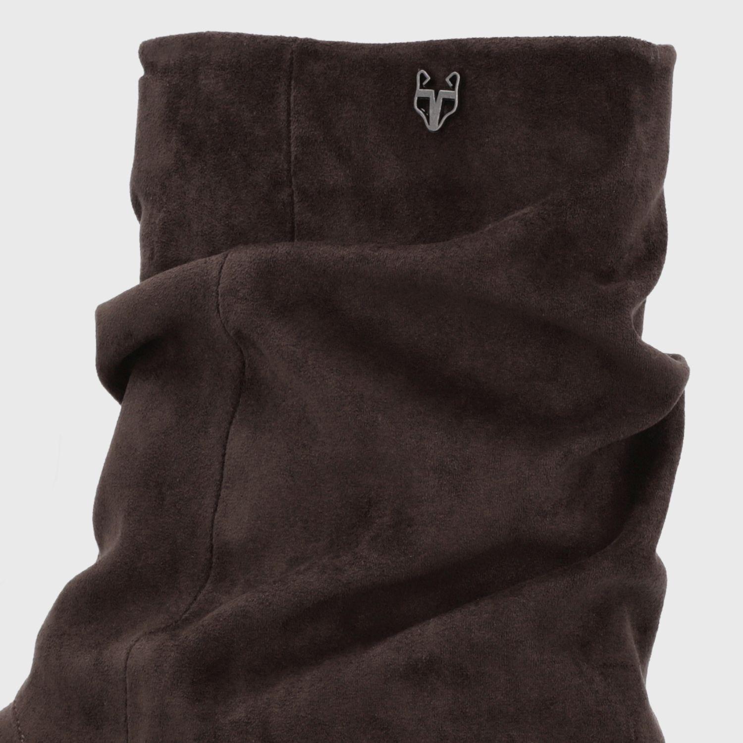 Botin Plataforma Café Mujer 6584002 Gotta-5