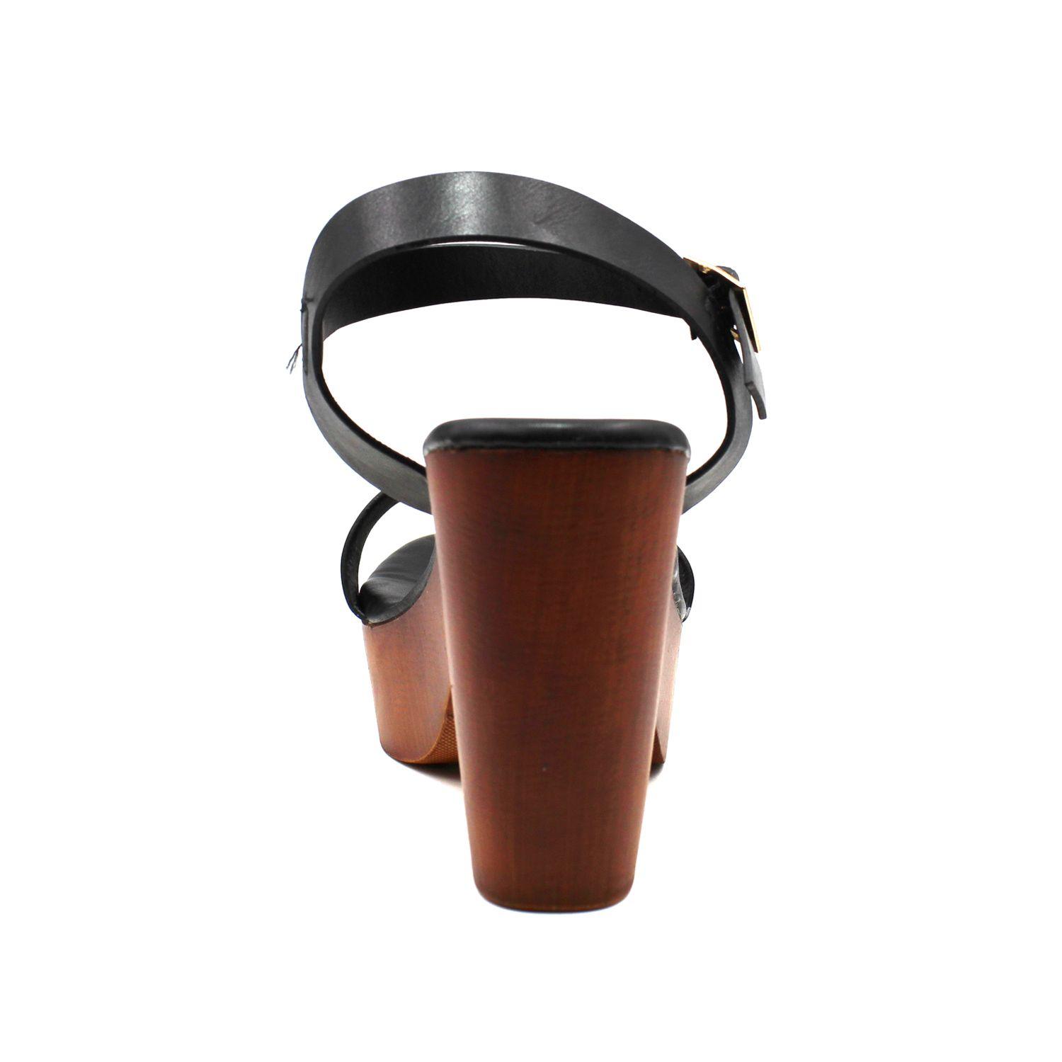 Sandalia Taco Negra Mujer 96108 Gotta-4
