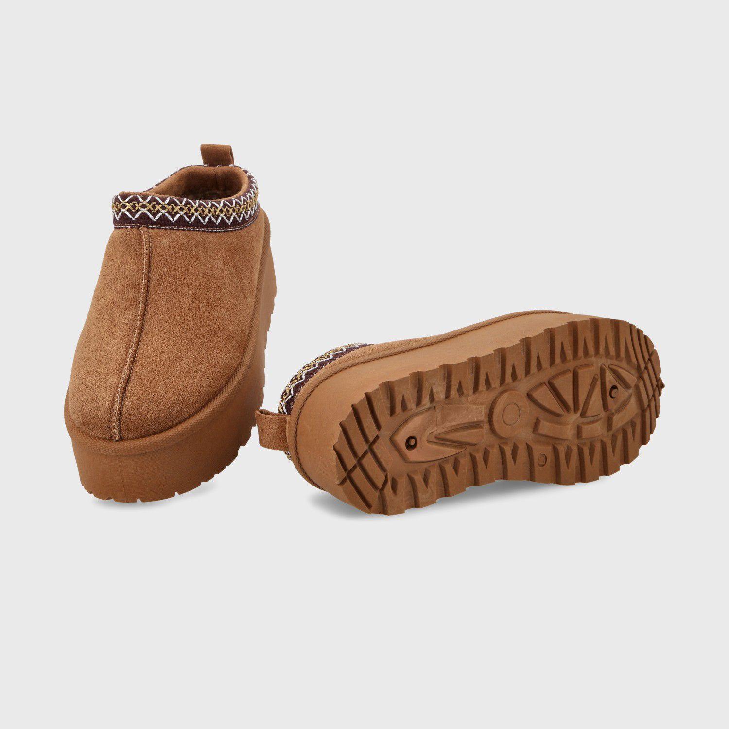 Pantufla Plataforma Camel Mujer 48112 Gotta-6