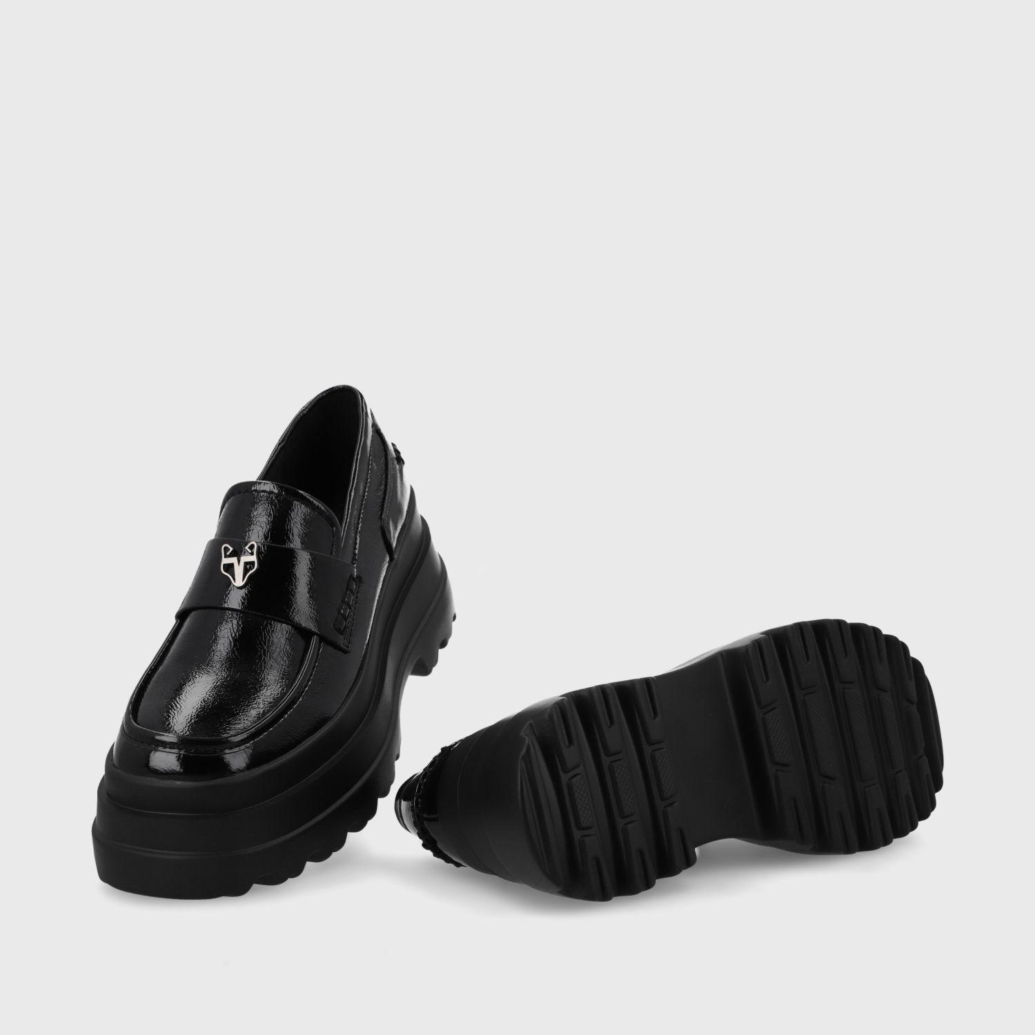 Zapato Plataforma Negro Mujer 36035 Gotta-6