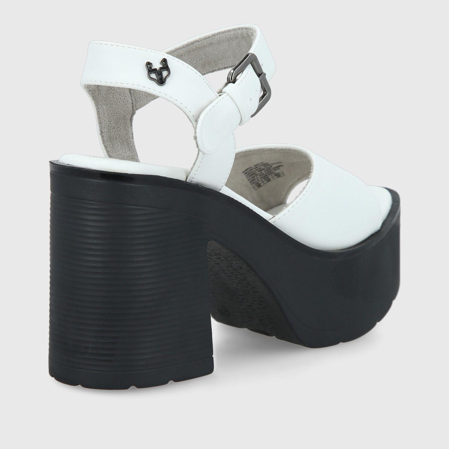 Sandalia Blanca Mujer 15802 Gotta-4