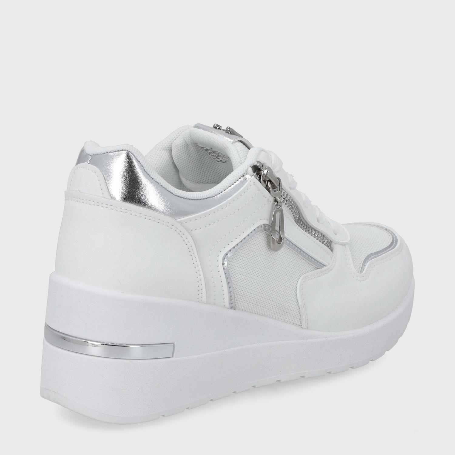 Zapatilla Plataforma Blanca  Mujer 58040 Gotta-4