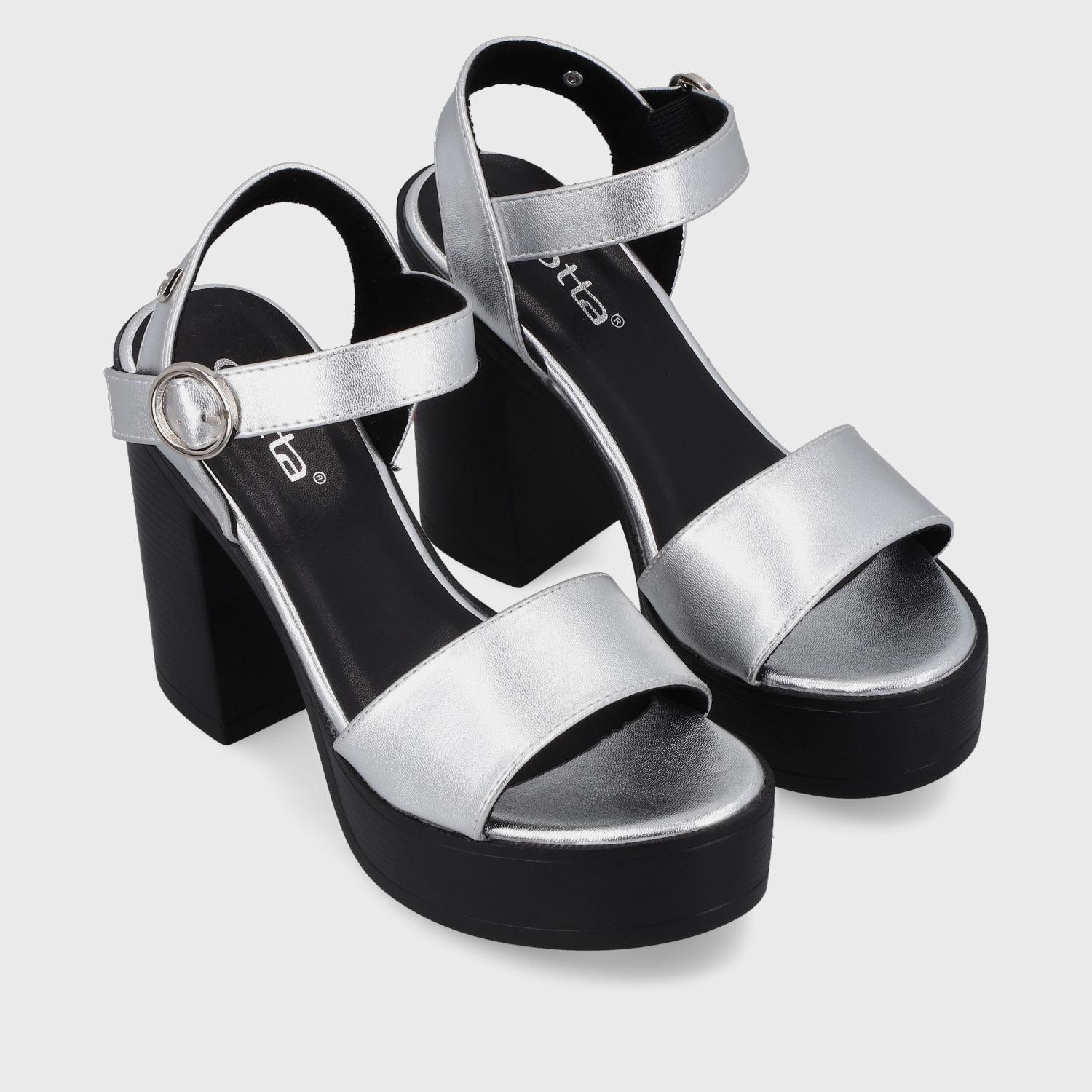 Sandalia Plateada  Mujer 45961 Gotta-2