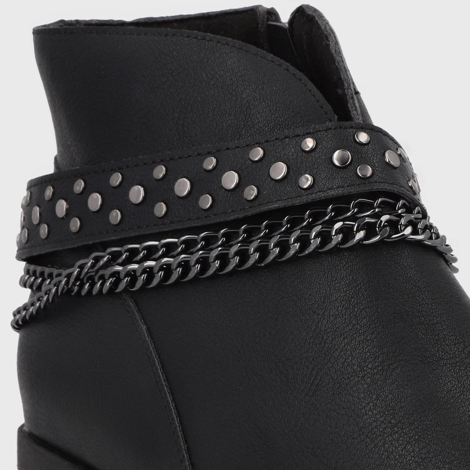 Botín Negro Mujer 43106 Gotta-5