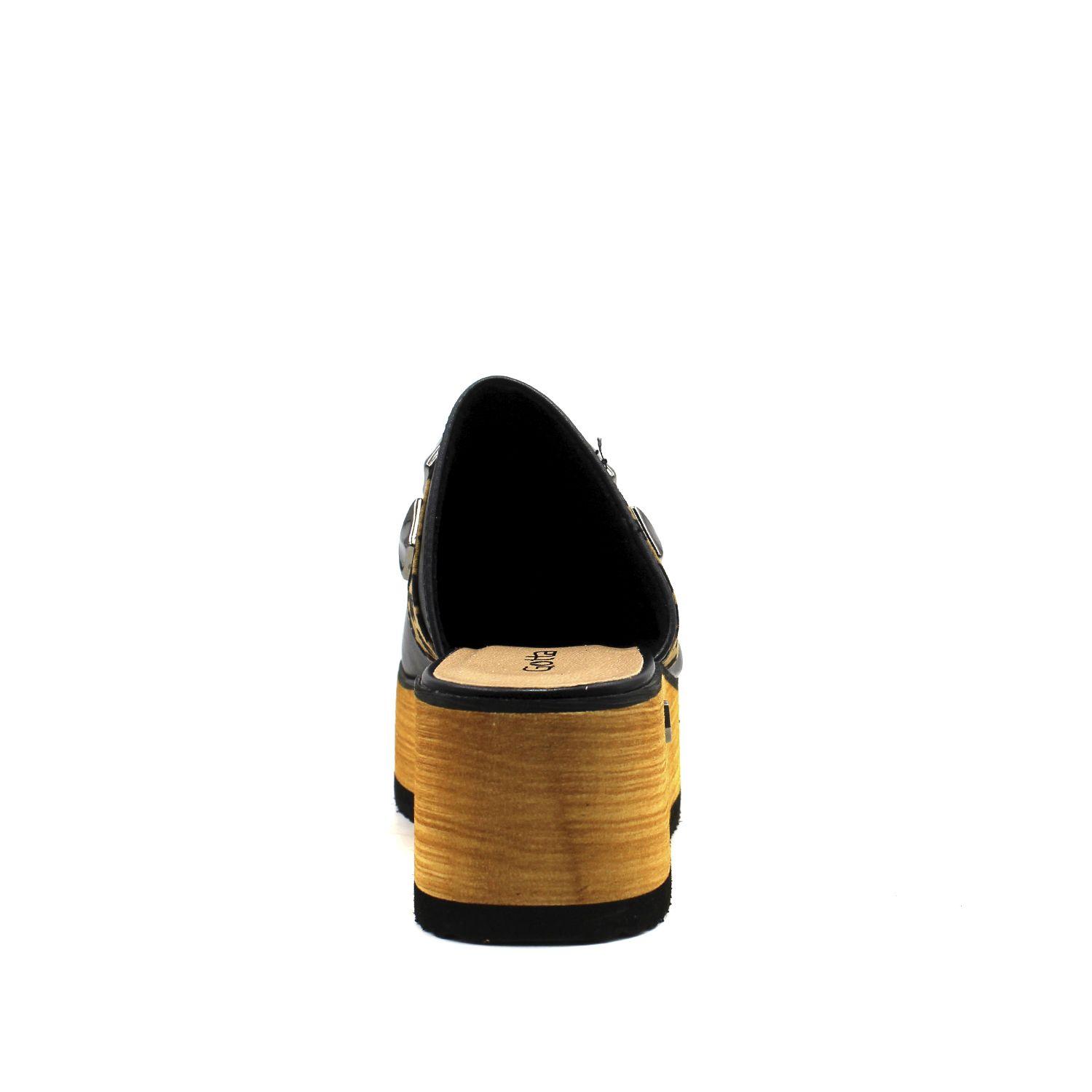 Zueco Negro Mujer 15614 Gotta-4