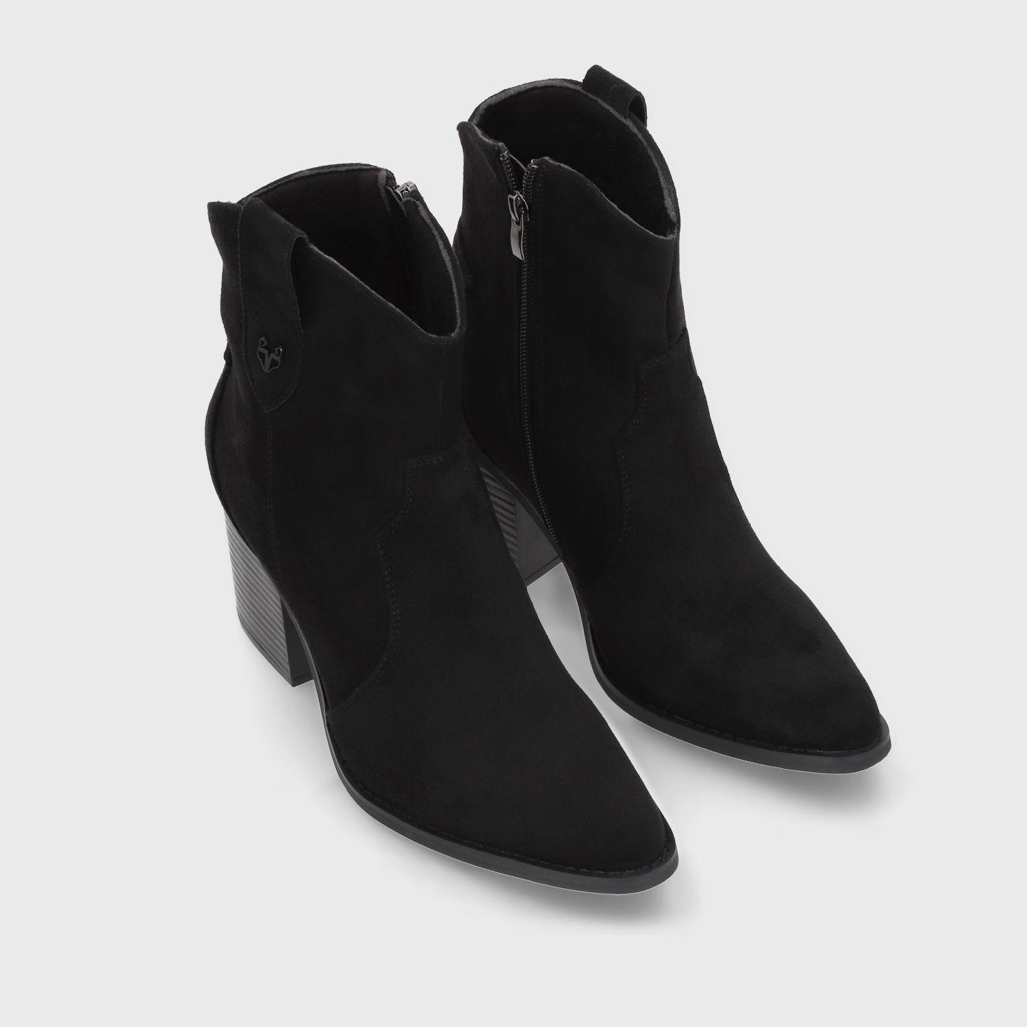 Botin Taco Negra Mujer 53780 Gotta-2