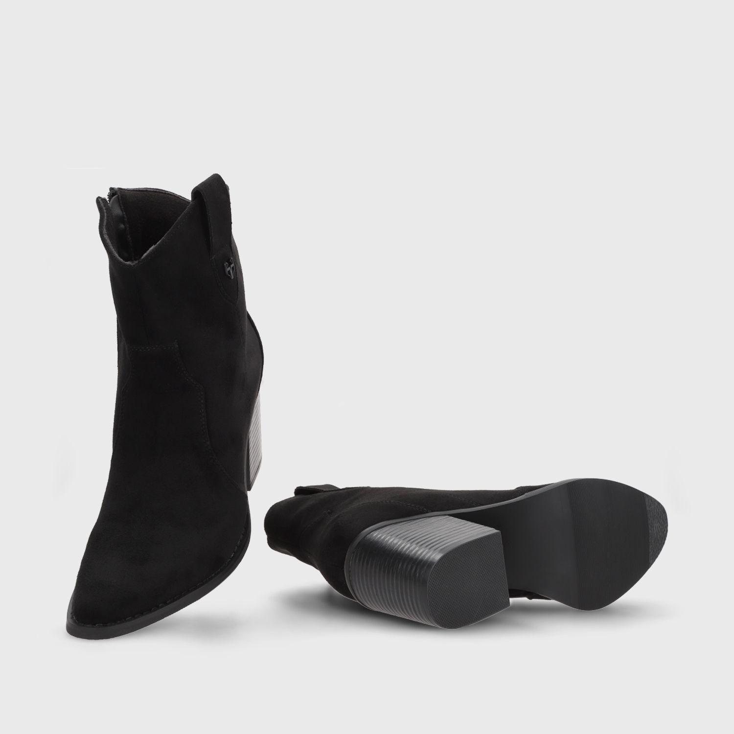 Botin Taco Negra Mujer 53780 Gotta-6