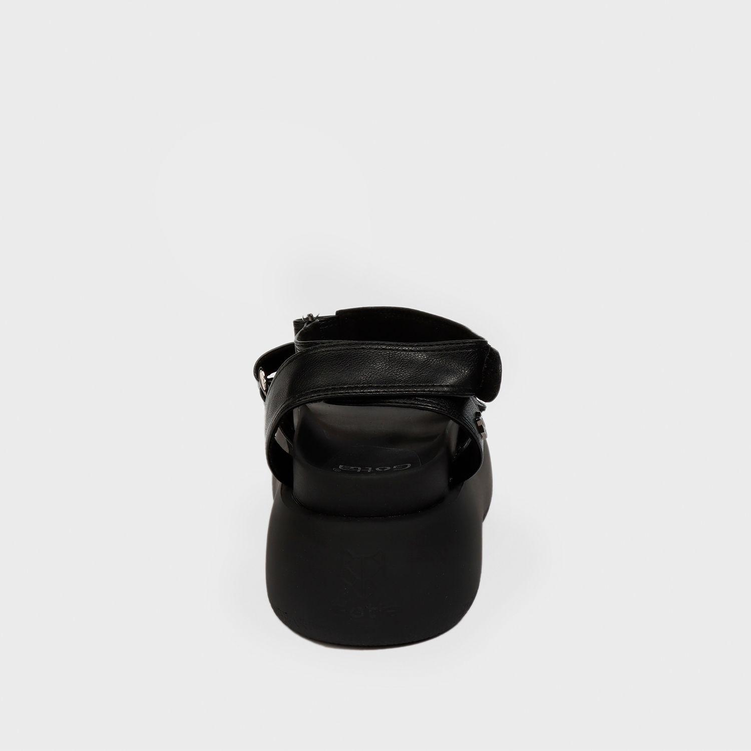 Sandalia Plataforma Negra Mujer 25271 Gotta-4