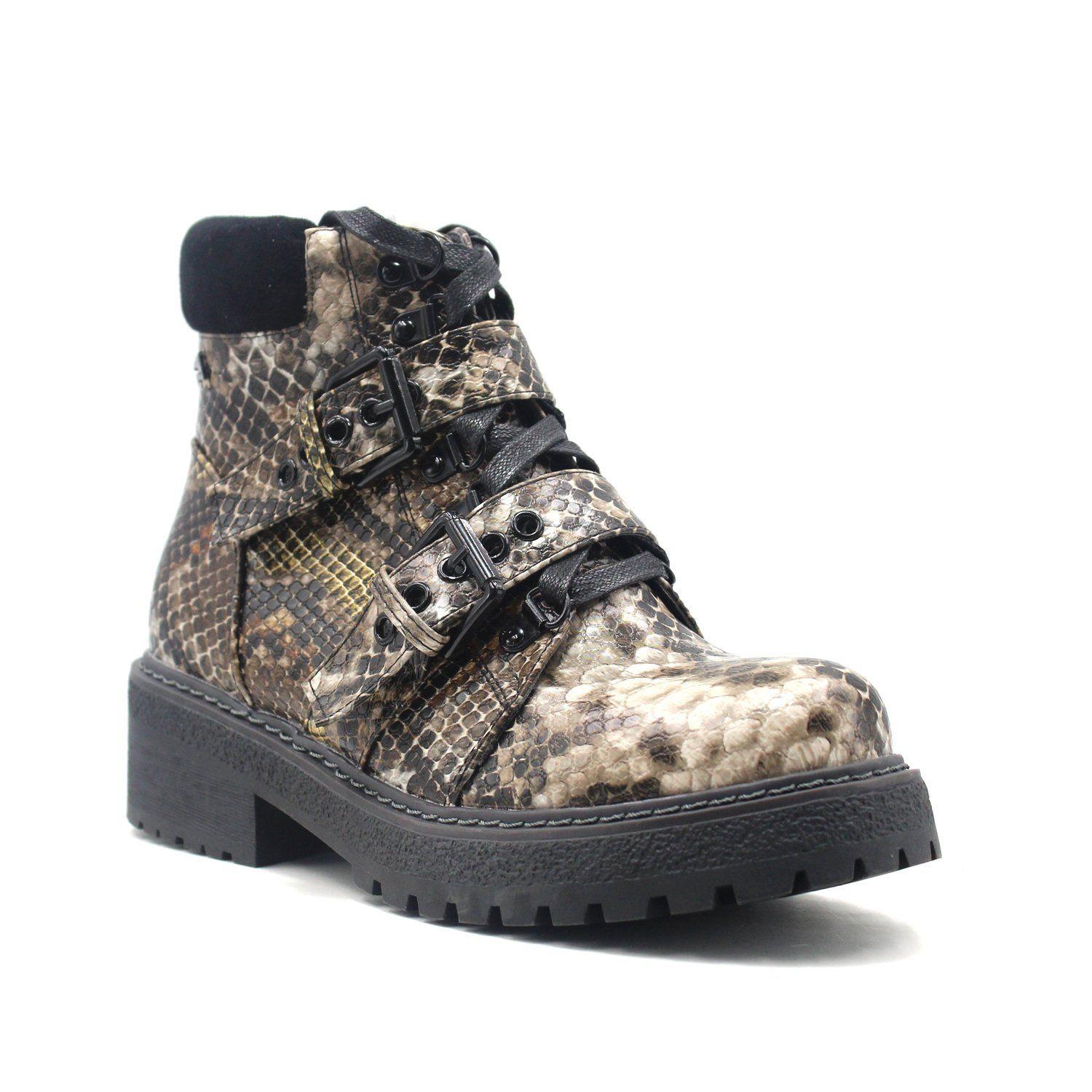 Botín Animal Print Mujer C5534 Gotta-1