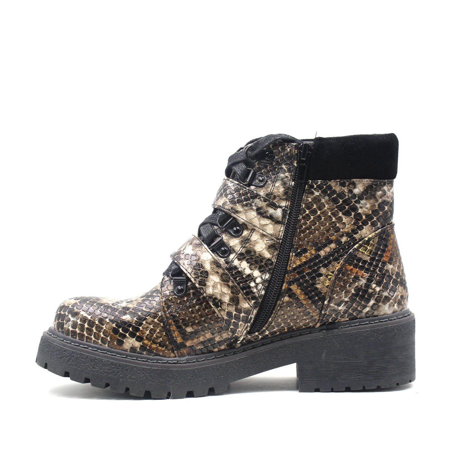 Botín Animal Print Mujer C5534 Gotta-3