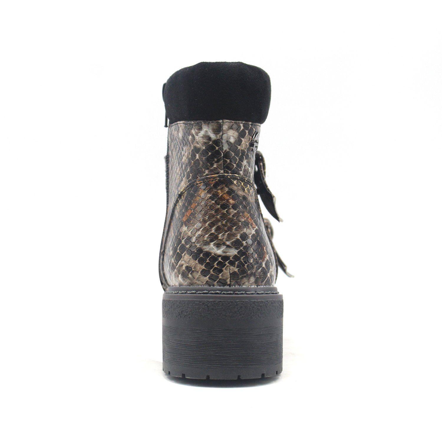 Botín Animal Print Mujer C5534 Gotta-4