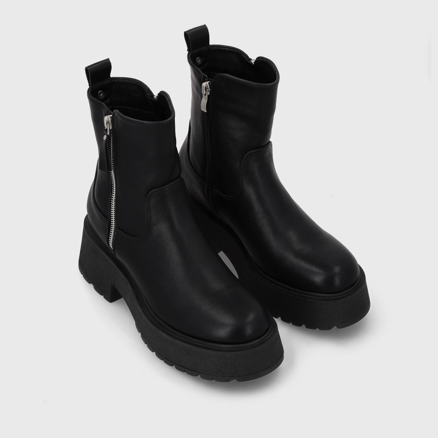 Botin Taco Negro Mujer 55270 Gotta-2