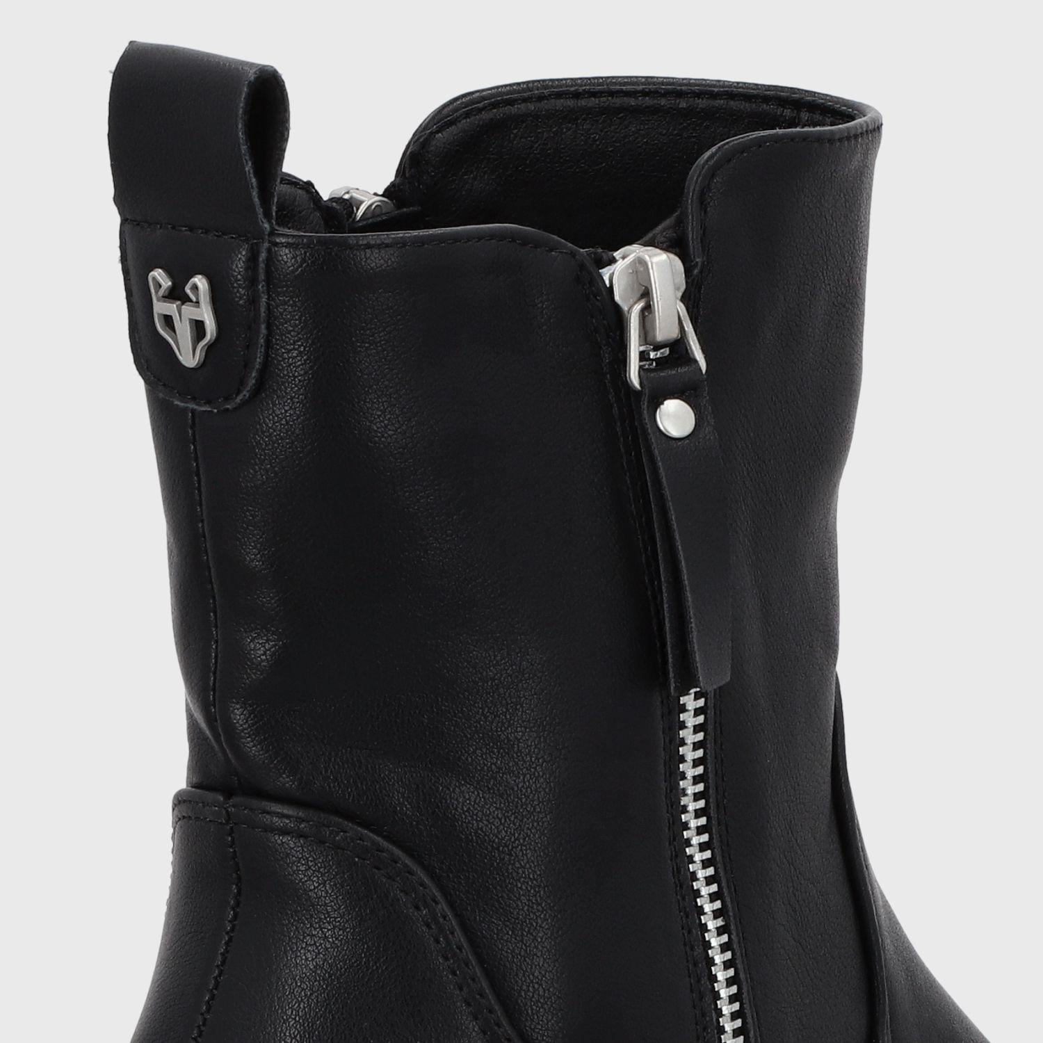 Botin Taco Negro Mujer 55270 Gotta-5