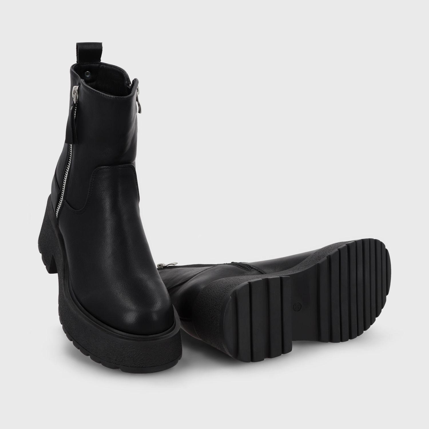 Botin Taco Negro Mujer 55270 Gotta-6