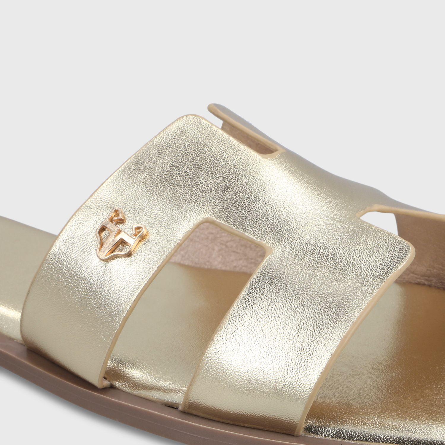 Sandalia Dorada Mujer 64110 Gotta-5