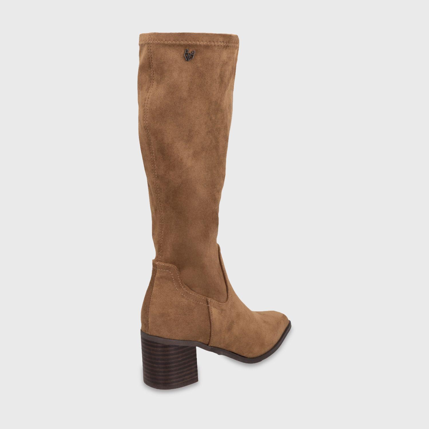 Bota Taco Beige Mujer 5530208 Gotta-4