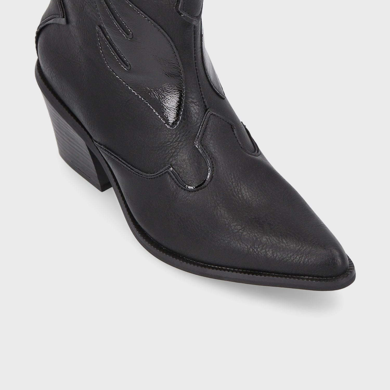 Bota Texana Negra Mujer 33760 Gotta-5