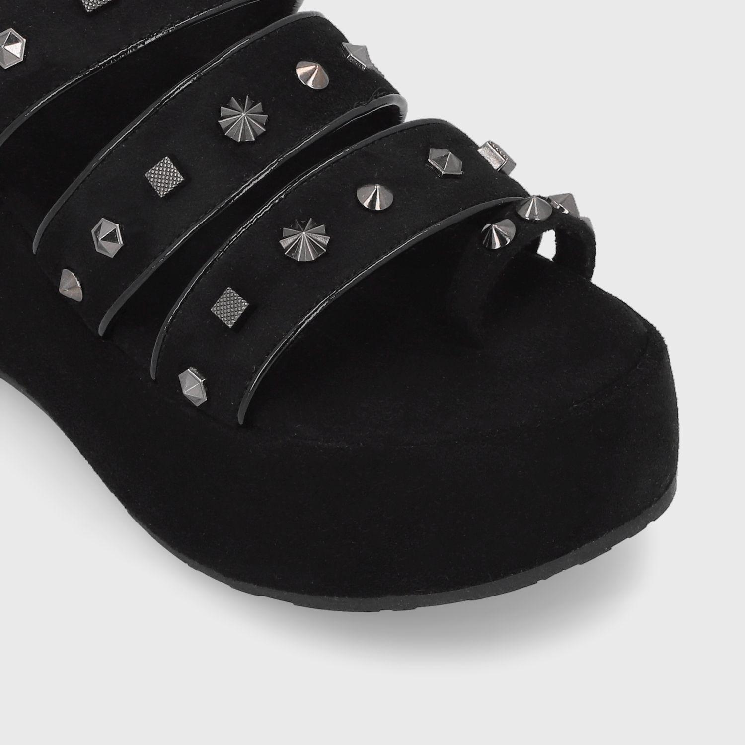 Sandalia Negra  Mujer 45823 Gotta-5